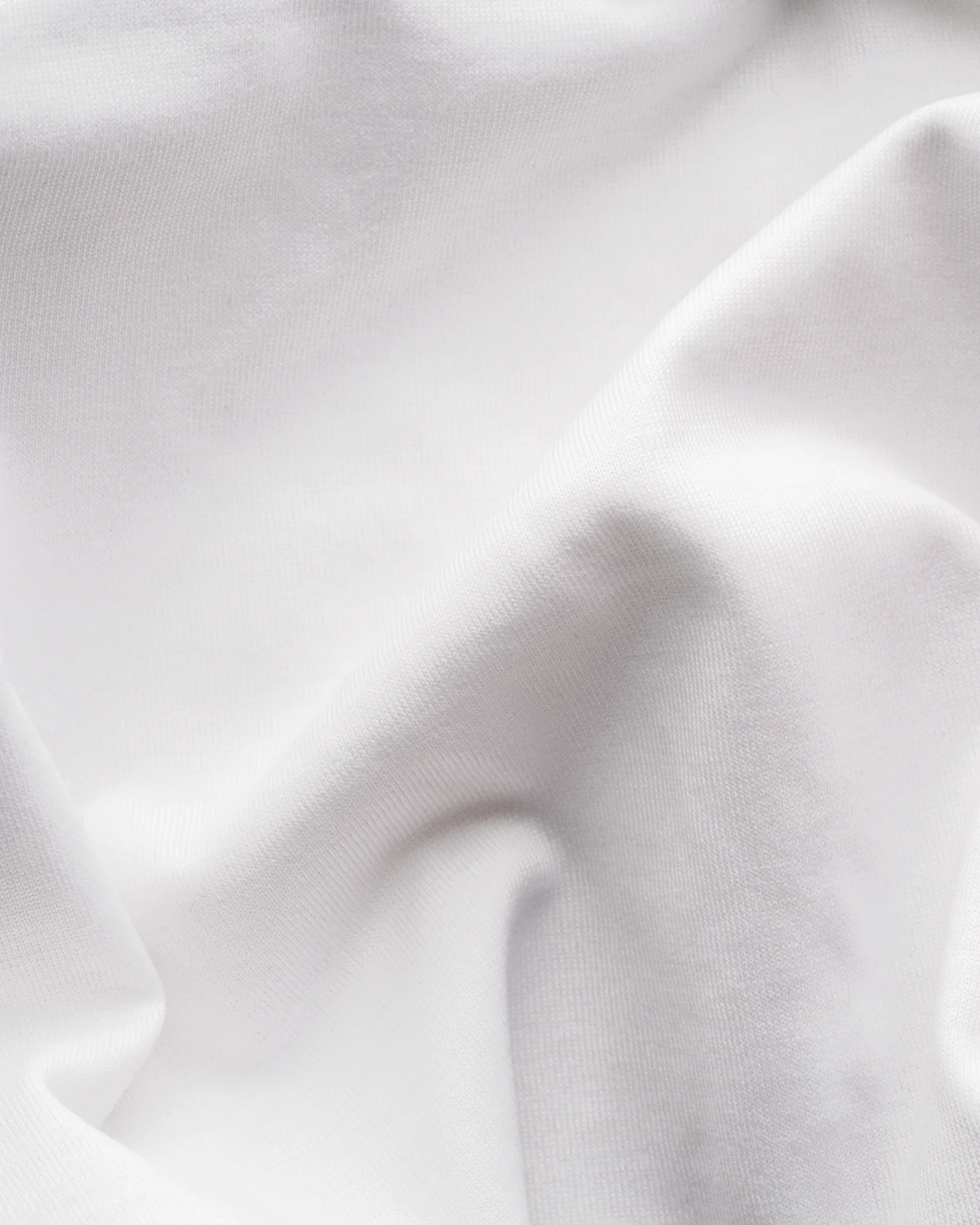 Eton - white cotton and silk t shirt