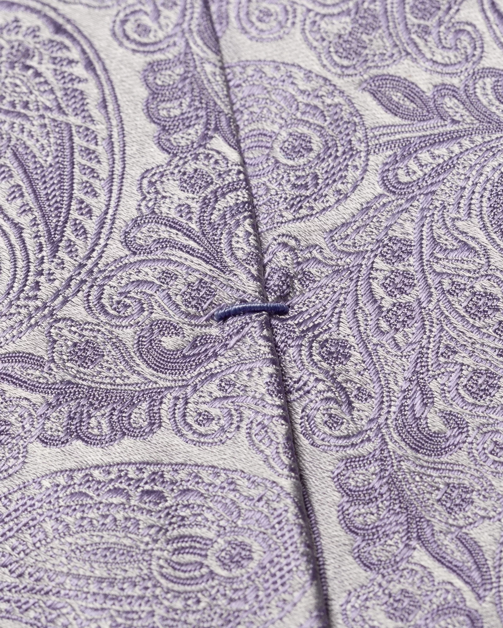 Eton - purple paisley silk wedding tie