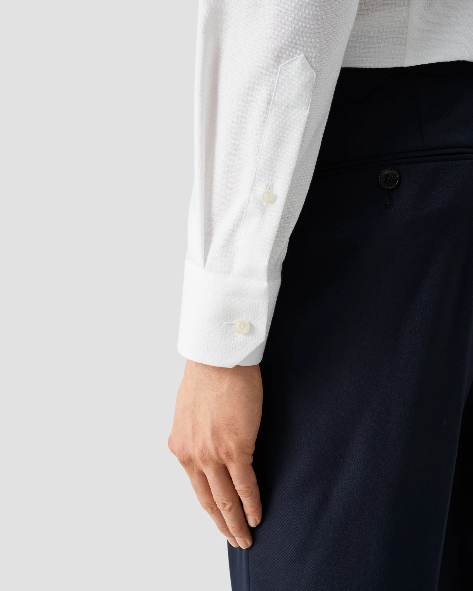 Eton - semi solid cotton tencel tm lyocell shirt 261