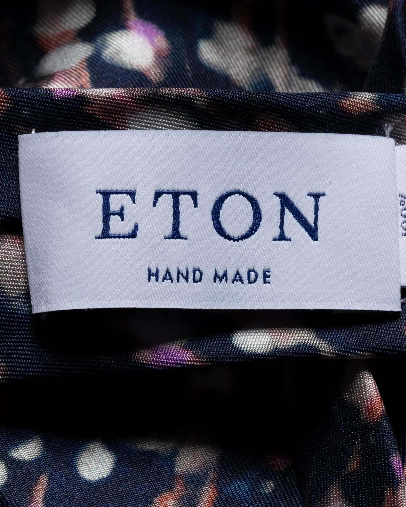 Eton - dark blue silk tie scarf