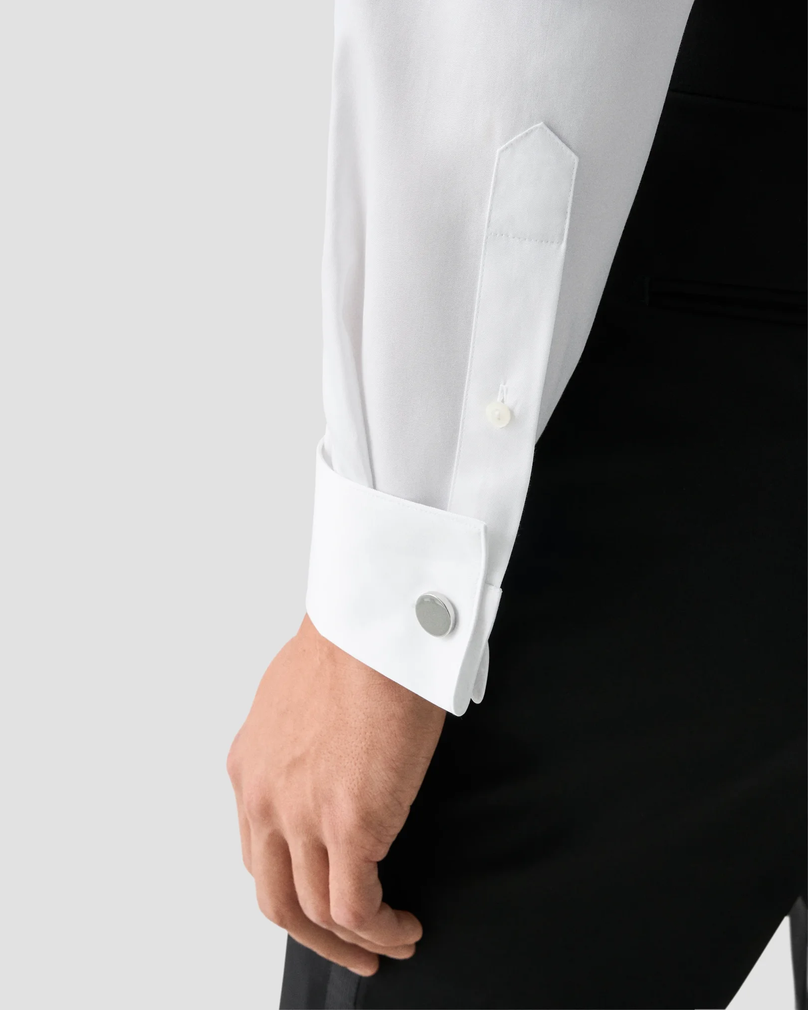 Eton - white elevated french cuff shirt