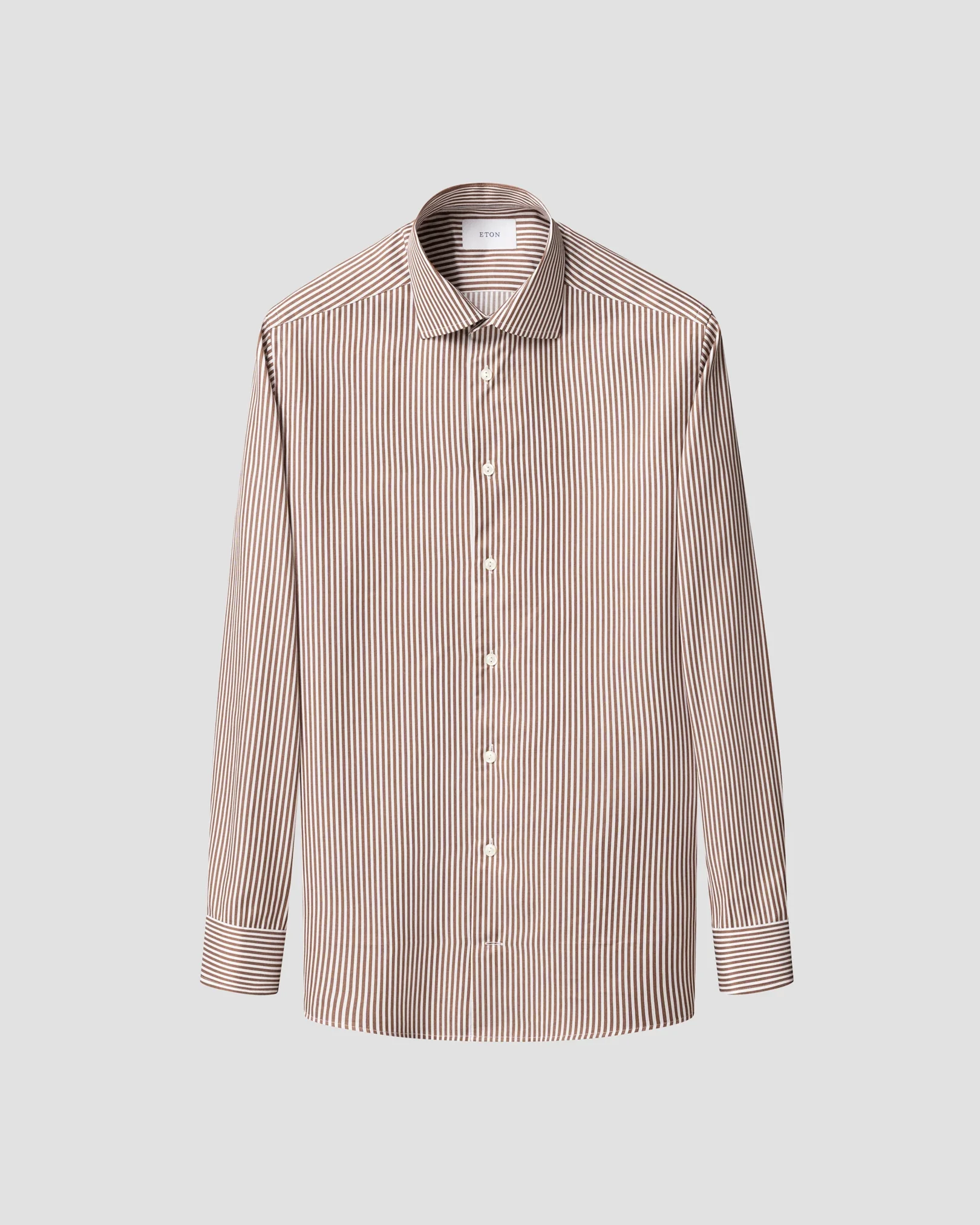 Eton - red bengal striped signature twill shirt 263