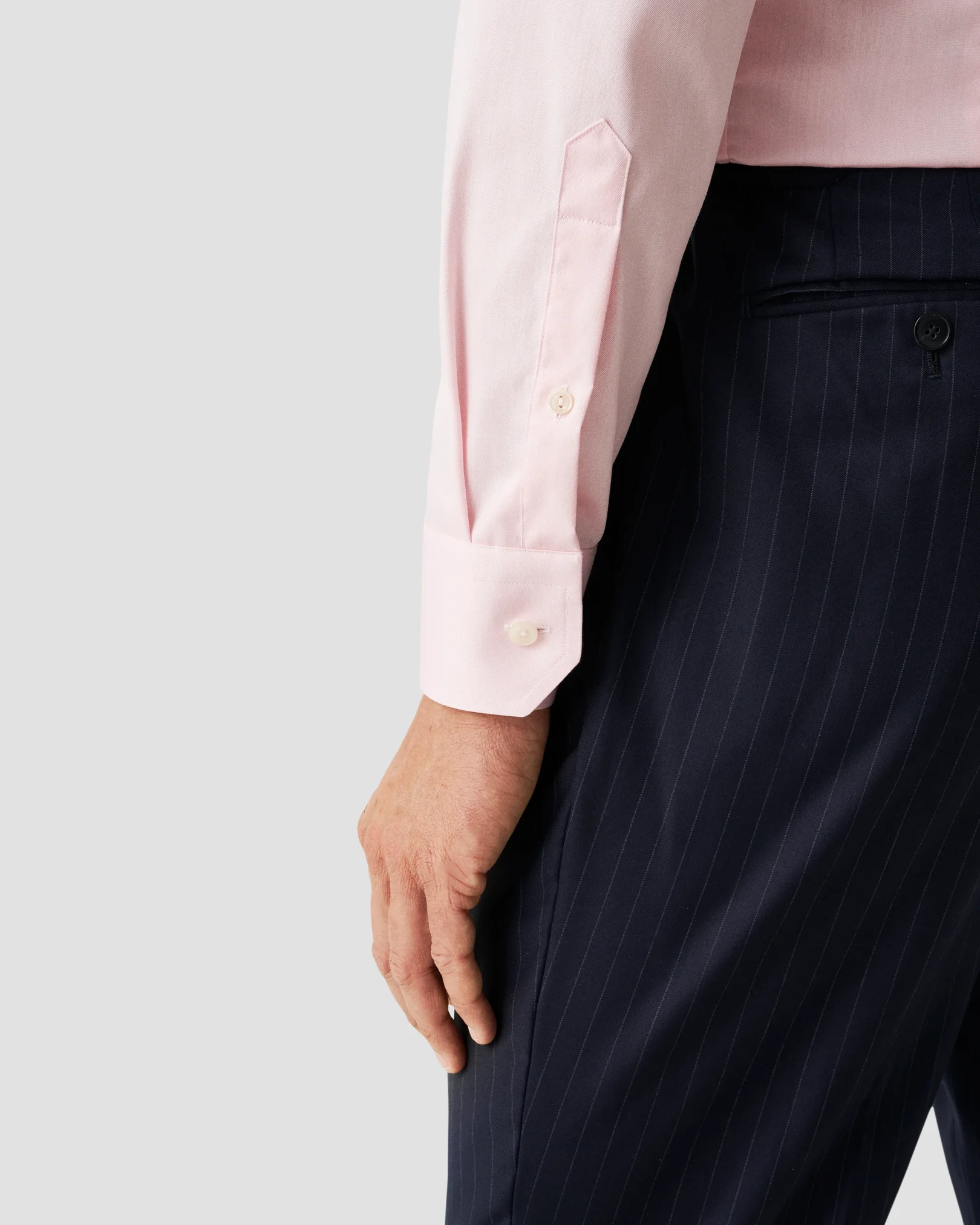 Eton - pink shirt signature twill