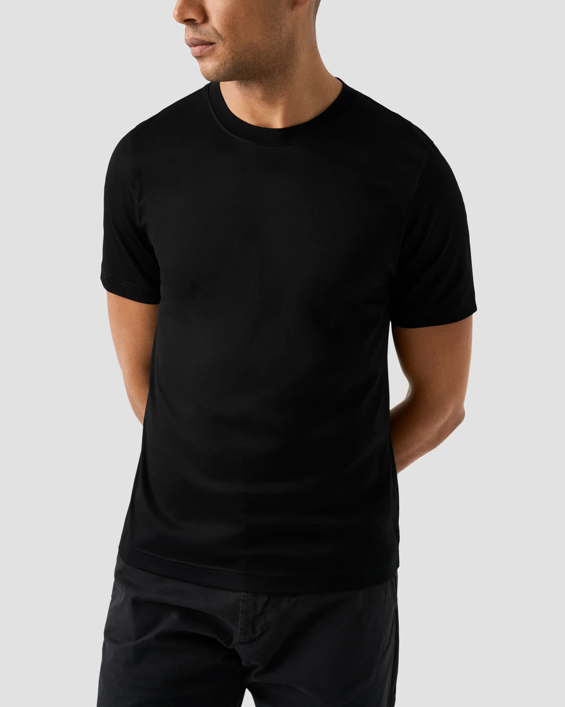 Eton Solid Filo Di Scozia T-shirt | Size  XXL