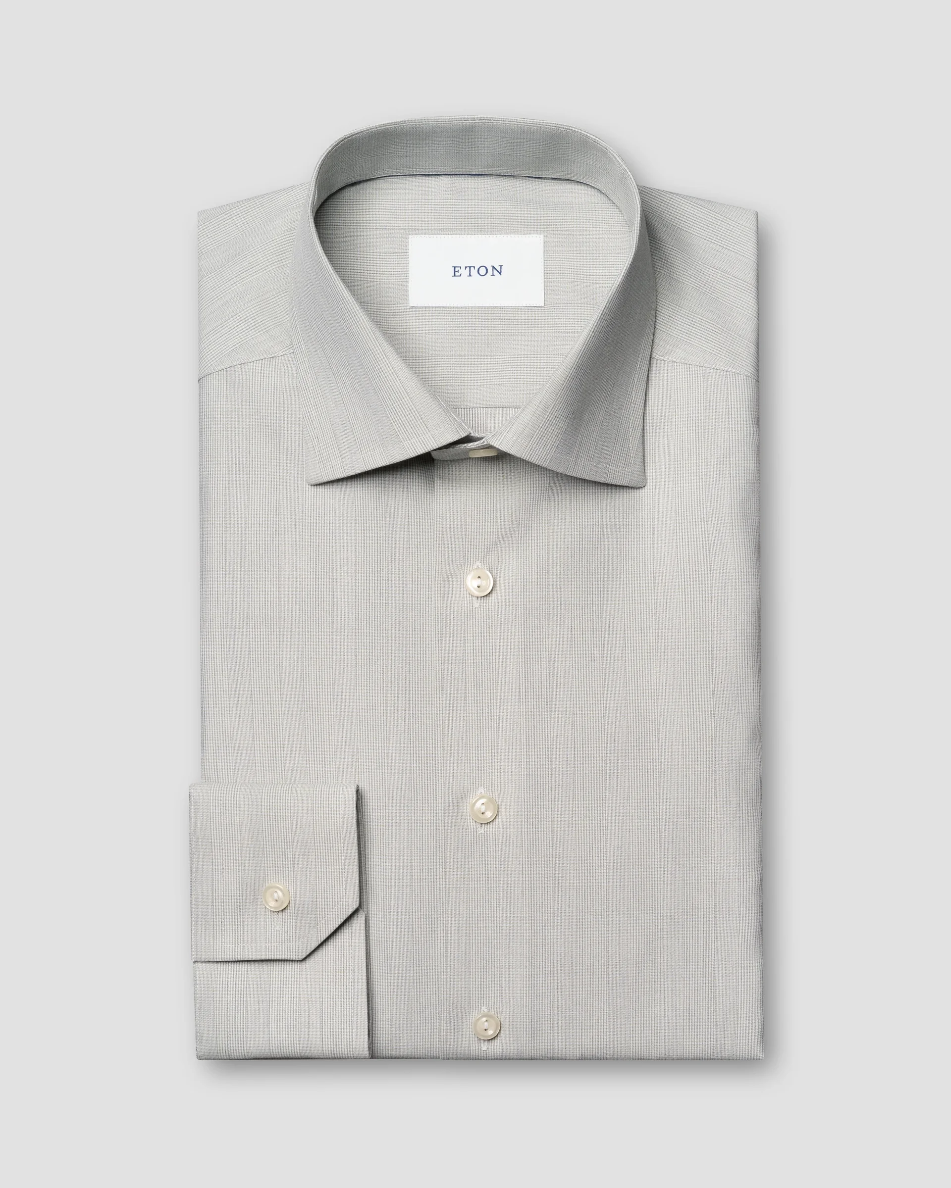 Eton Rutig Skjorta Fine Twill | Slim fit | Storlek  41