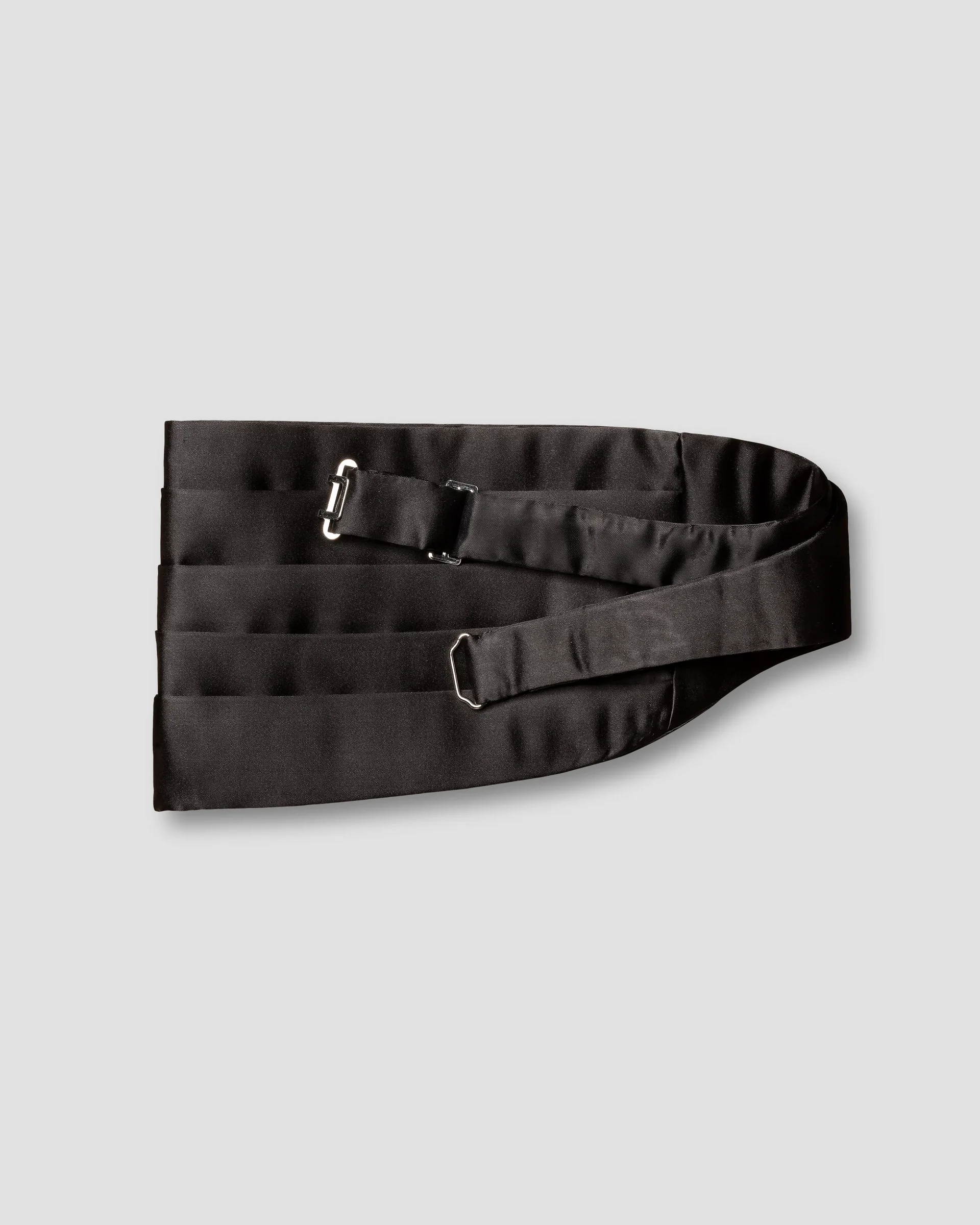 Eton Black Silk Cummerbund