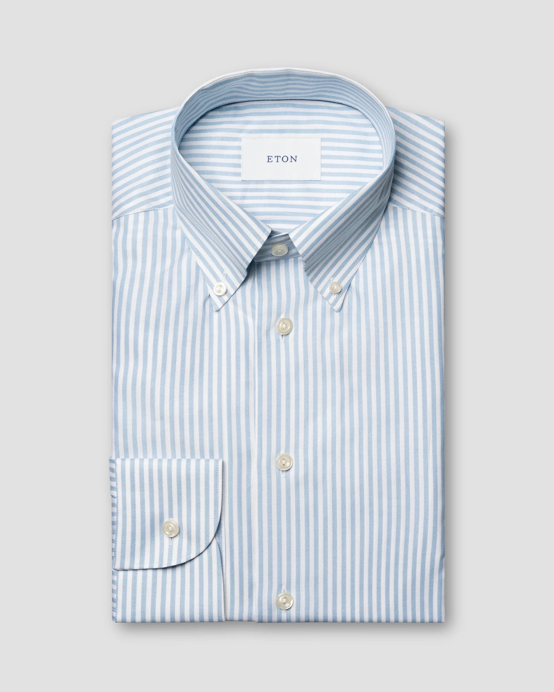 Eton Randig Skjorta Signature Oxford | Contemporary fit | Storlek  42