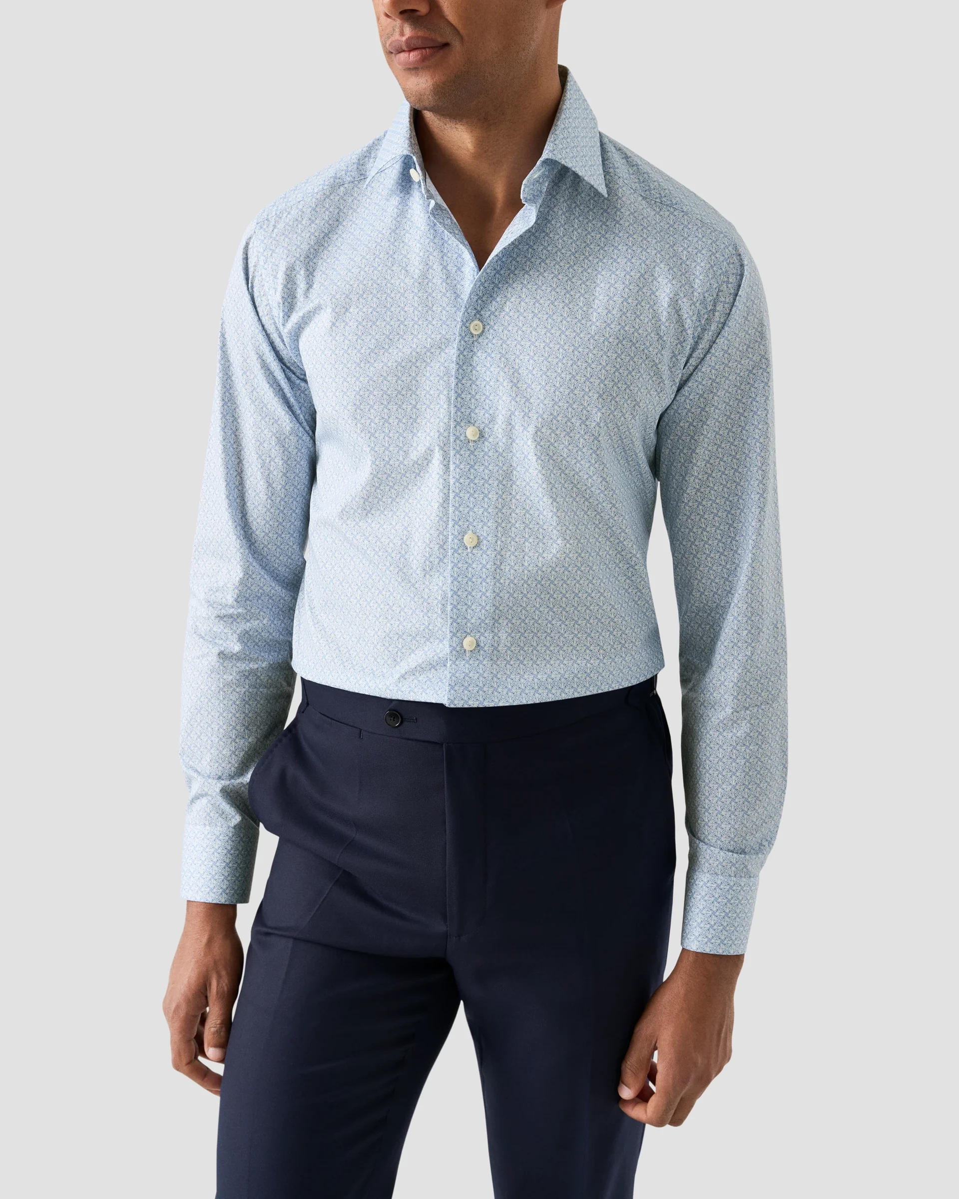 Eton Geometric Signature Twill Dress Shirt | Slim fit | Size  43