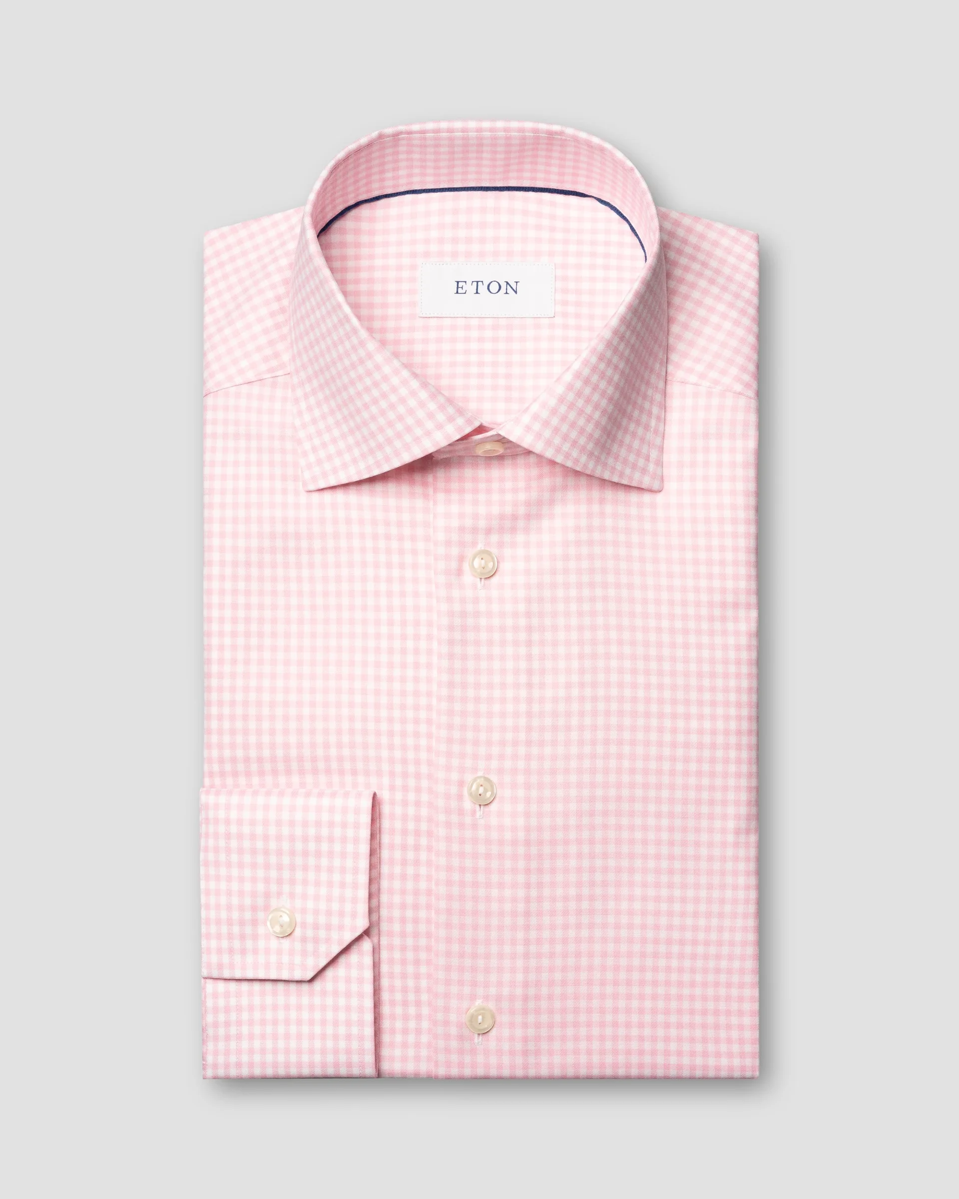 Eton Check Signature Twill Dress Shirt | Slim fit | Size  42
