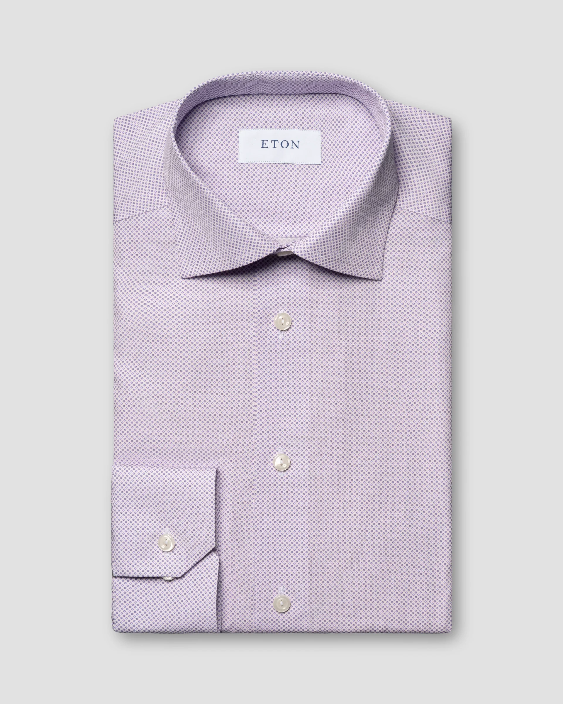 Eton Pink Poplin | Slim fit | Size  43