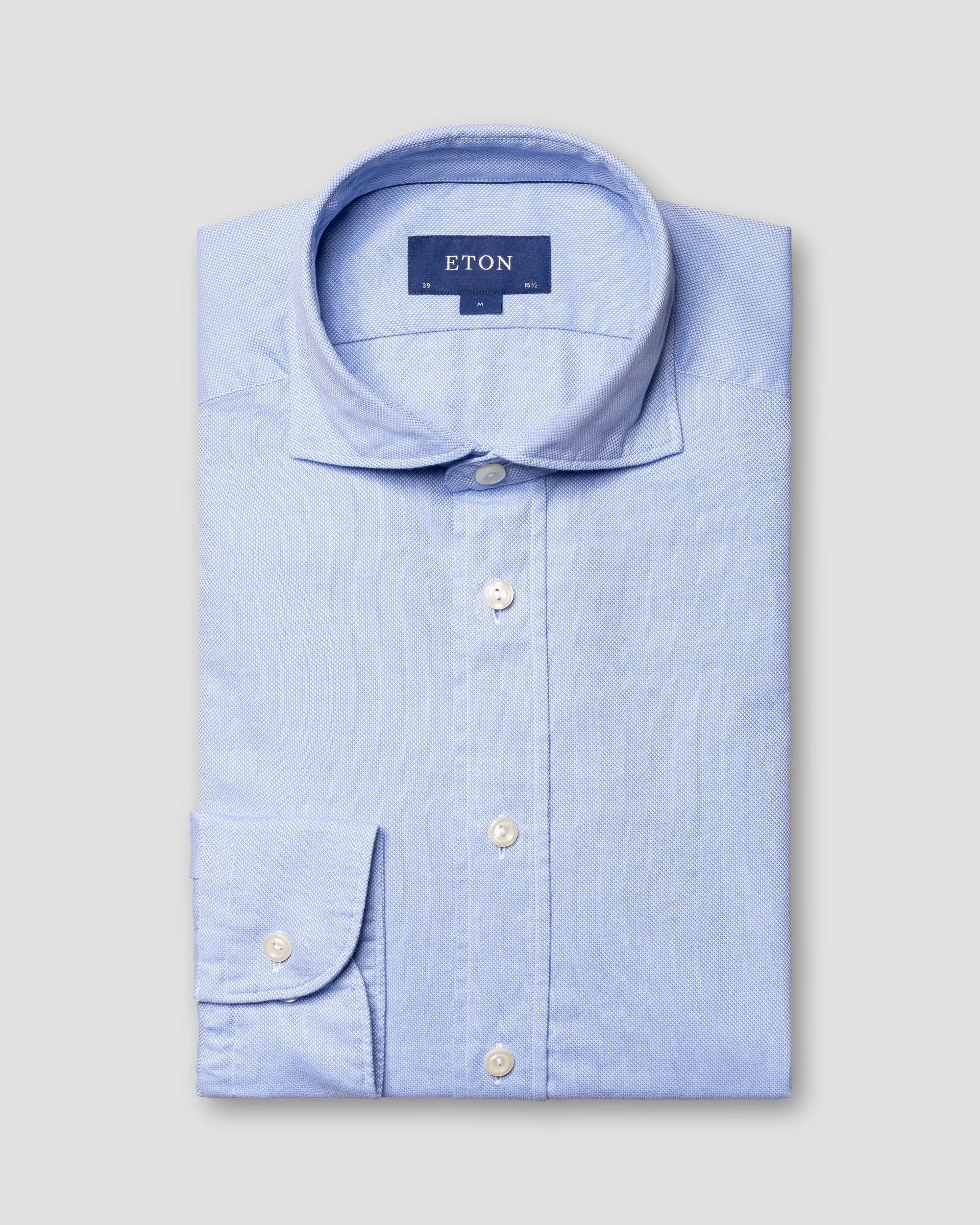 Eton Light Blue Oxford Shirt | Slim fit - casual | Size  39