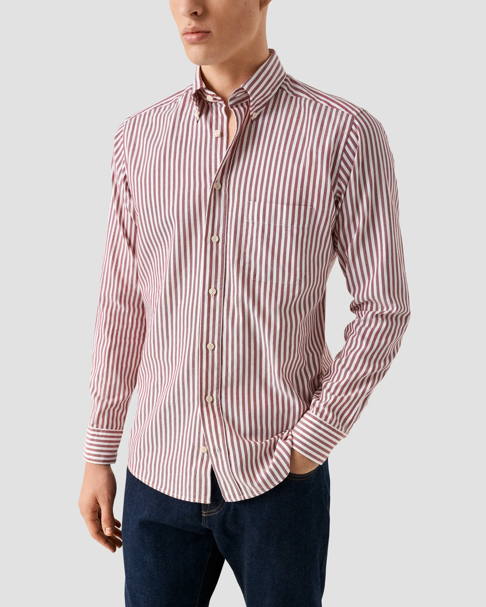 Eton Striped Royal Oxford Shirt | Slim fit | Size  41