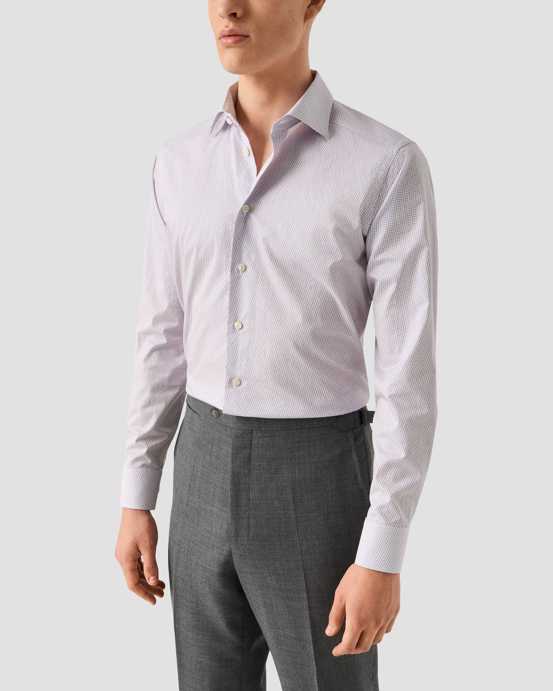 Eton Geometric Signature Twill Dress Shirt | Slim fit | Size  40