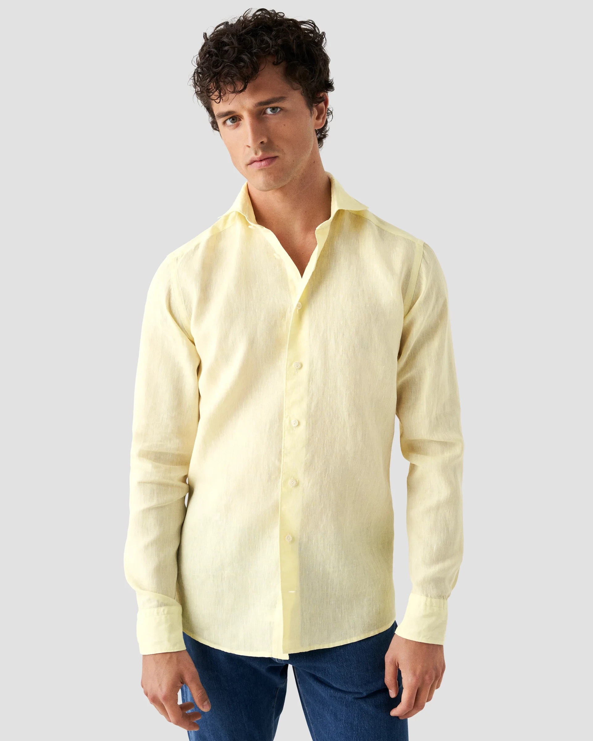 Eton Linen Shirt | Slim fit | Size  38