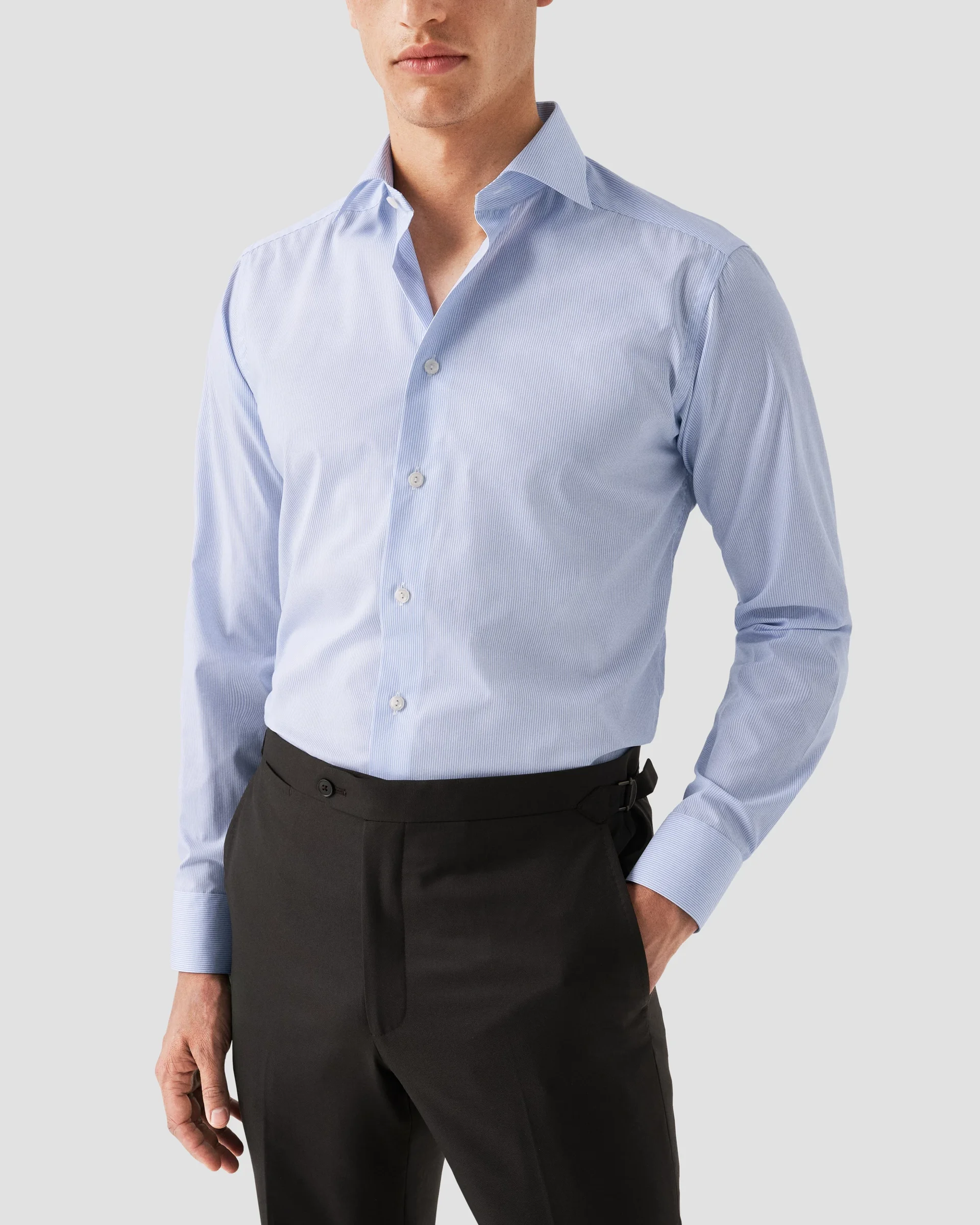 Eton Fine Striped Signature Poplin Shirt | Slim fit | Size  44