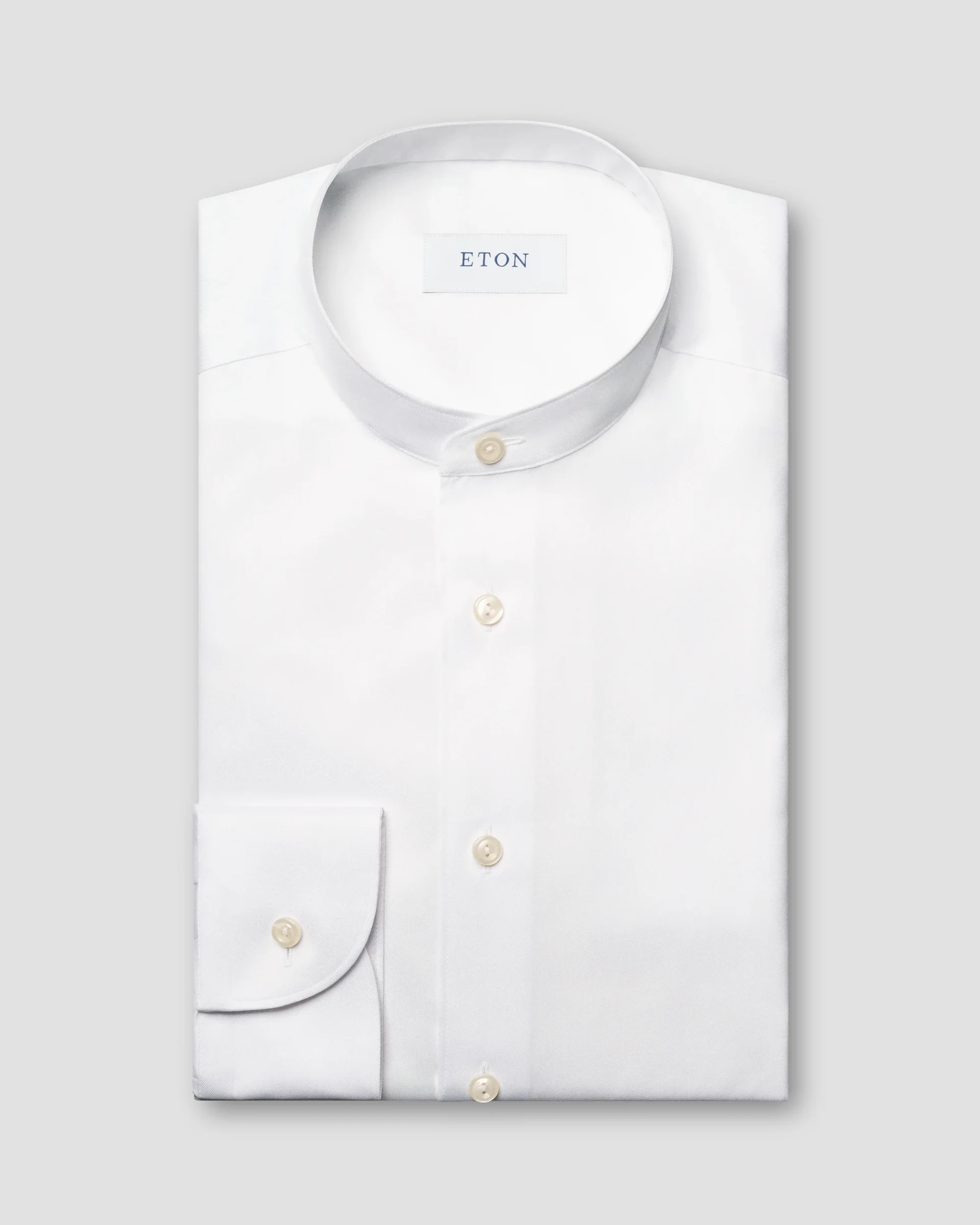 Eton White Signature Twill Dress Shirt | Contemporary fit | Size  42