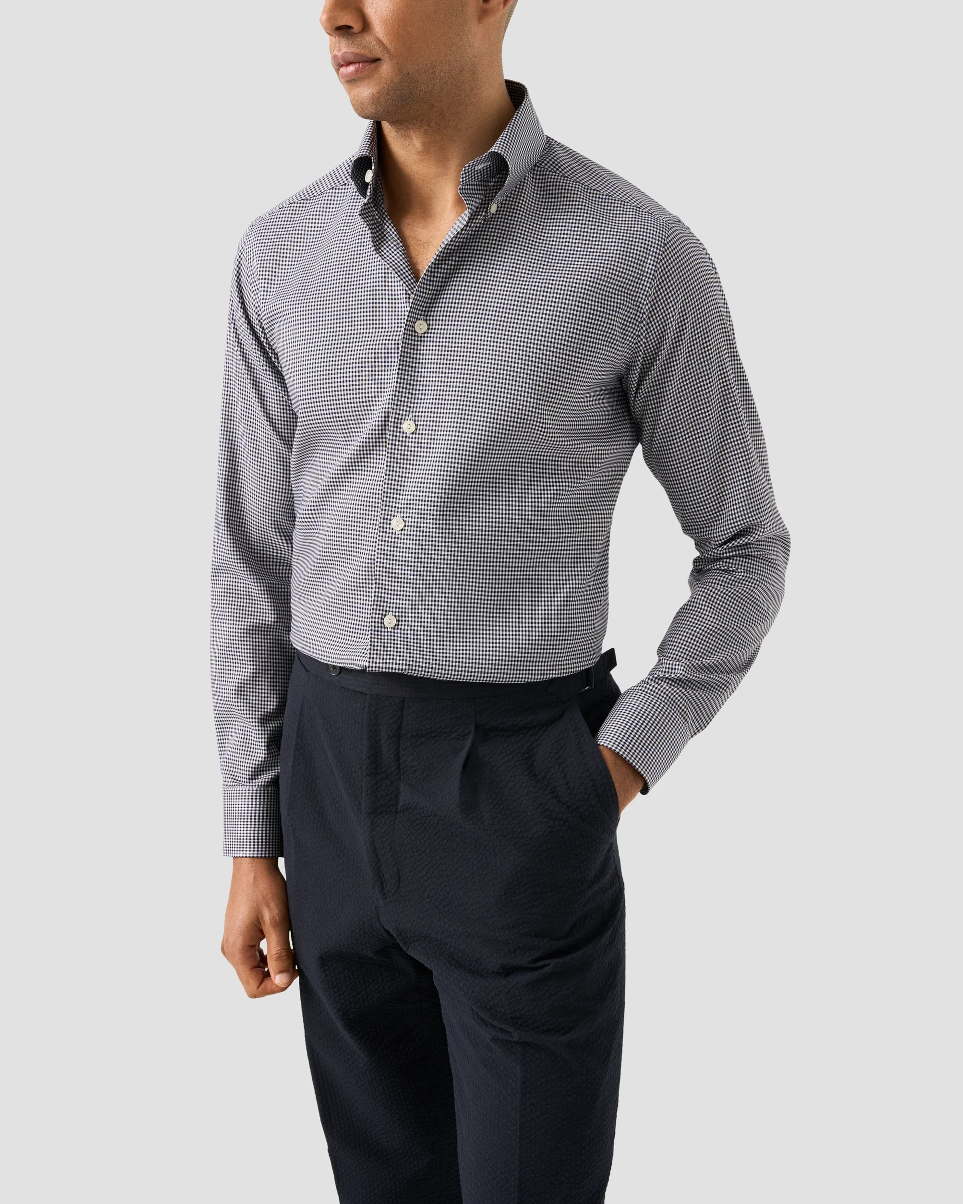 Eton Check Signature Oxford Shirt | Slim fit | Size  39