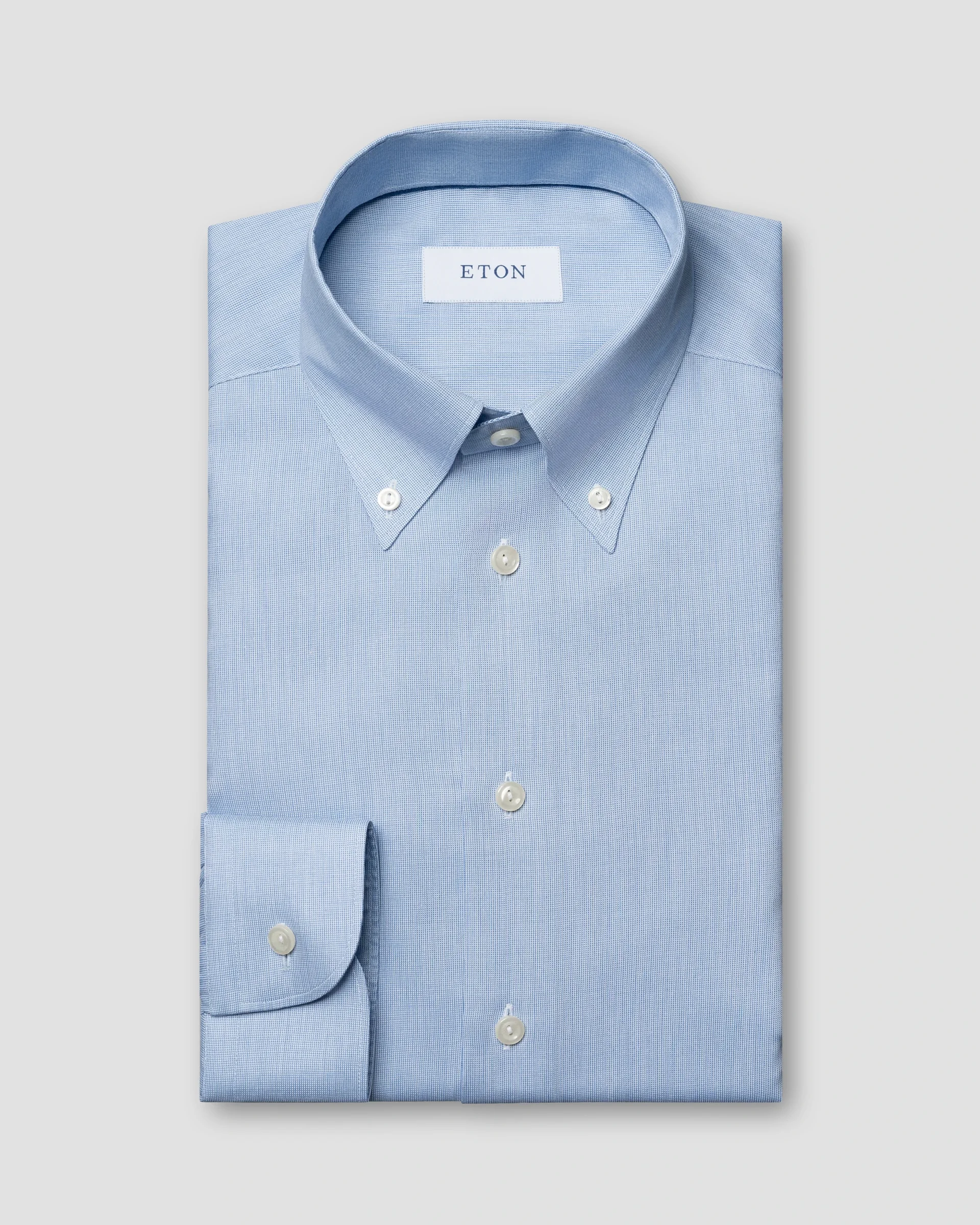 Eton Solid Signature Oxford Shirt | Contemporary fit | Size  43