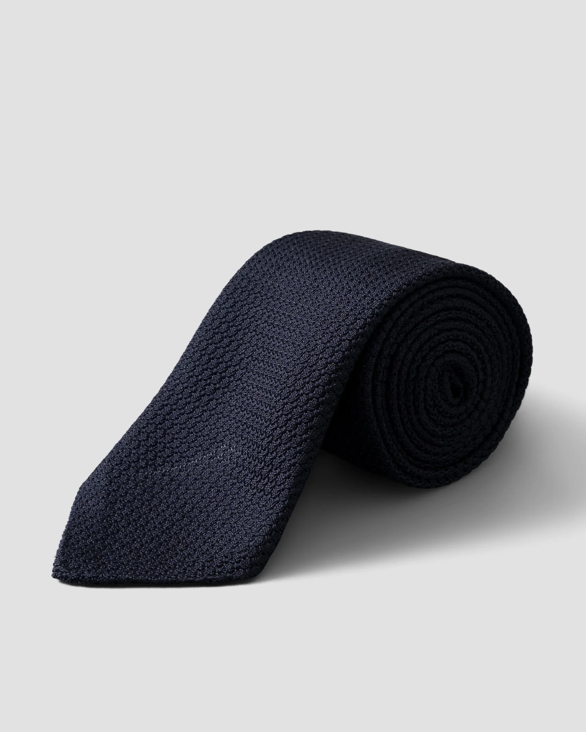 Eton Dark Blue Grenadine Tie
