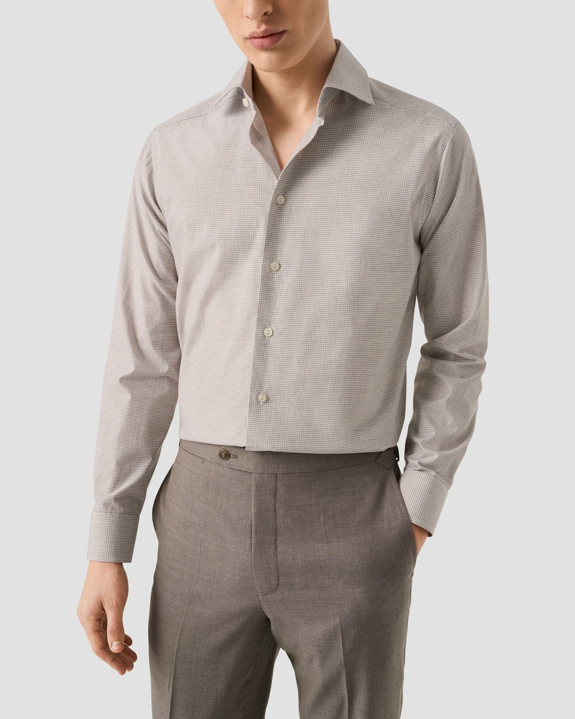 Eton Check Fine Twill Shirt | Slim fit | Storlek  38