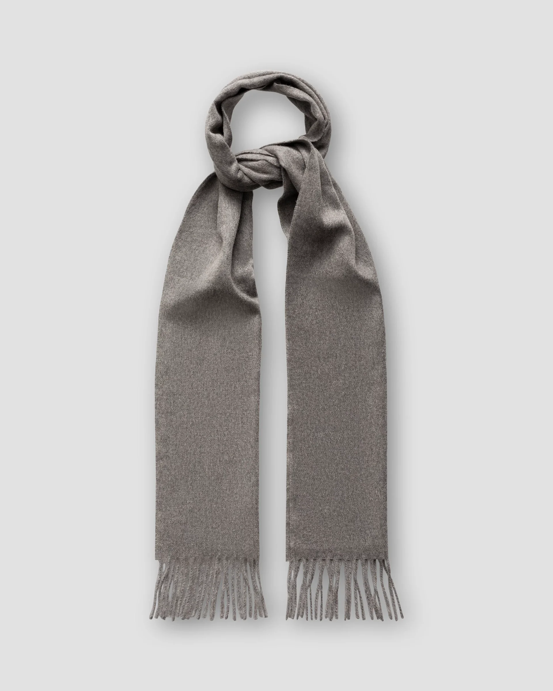 Eton Dark Grey Cashmere Scarf