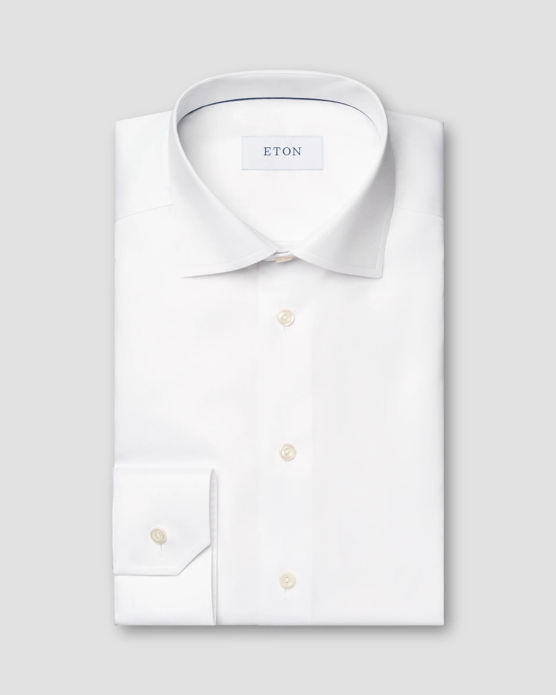 Eton White Signature Twill Dress Shirt | Super slim fit | Size  42