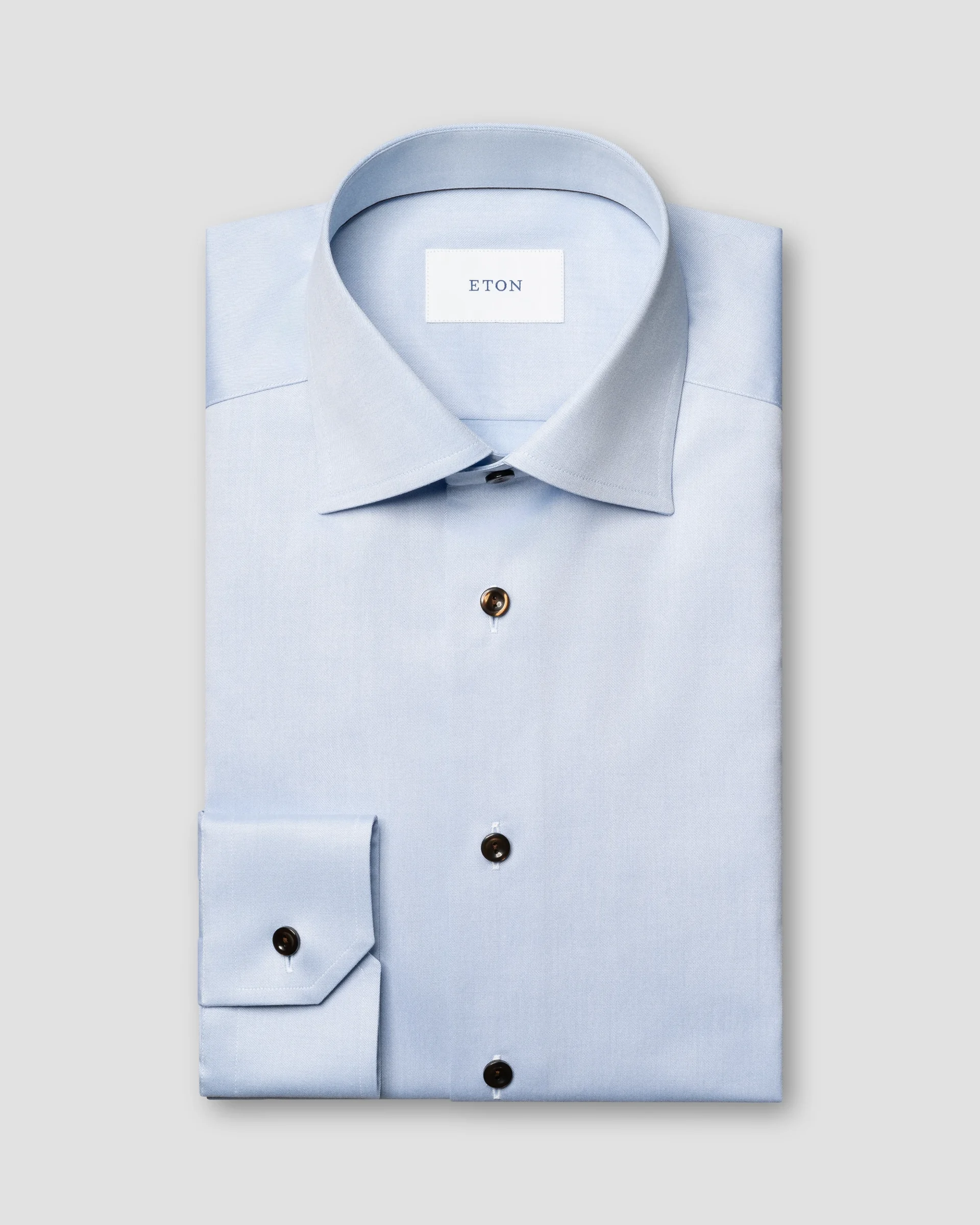 Eton Solid Signature Twill Dress Shirt | Slim fit | Size  38