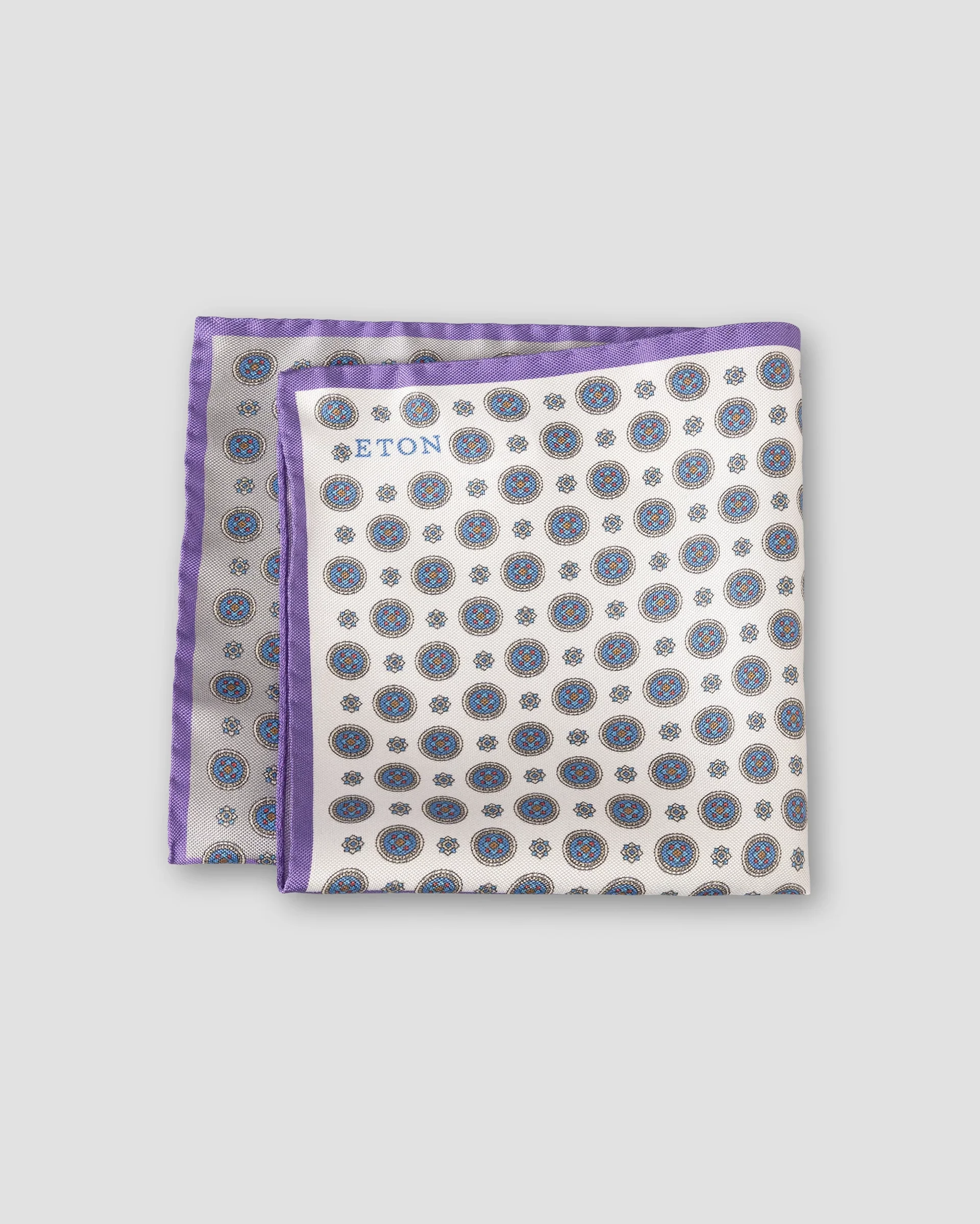 Eton Four Sided Silk Pocket Square