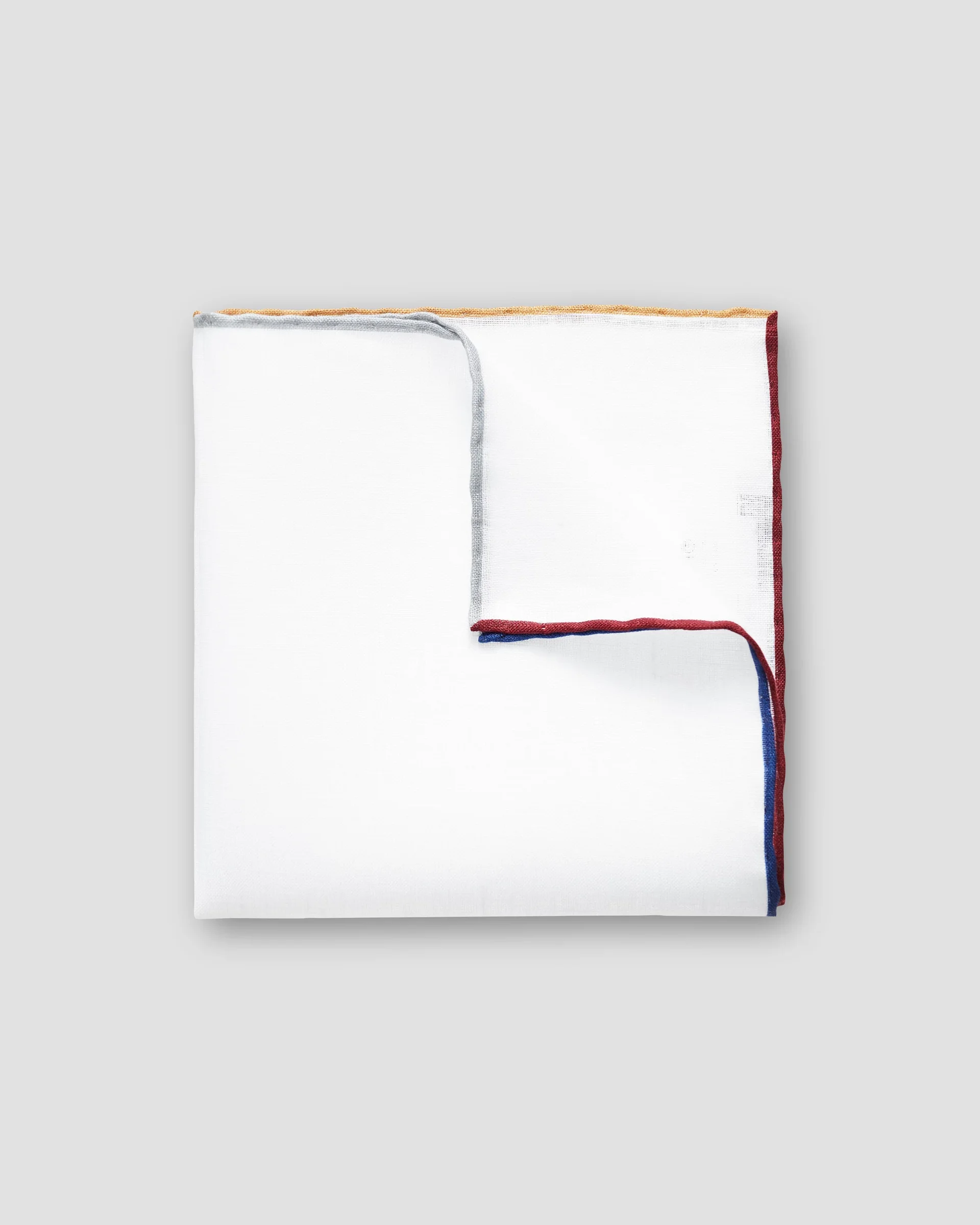 Eton Beige Gradient Linen Pocket Square