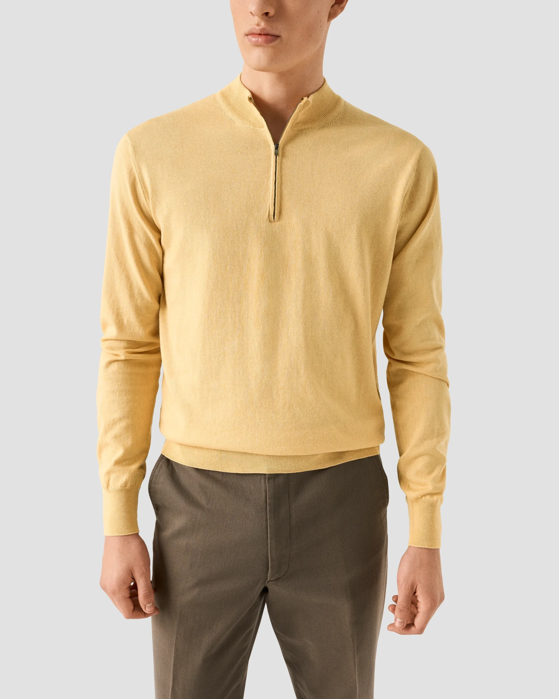 Eton Quarter Zip Sweater | Regular Fit | Size  XS