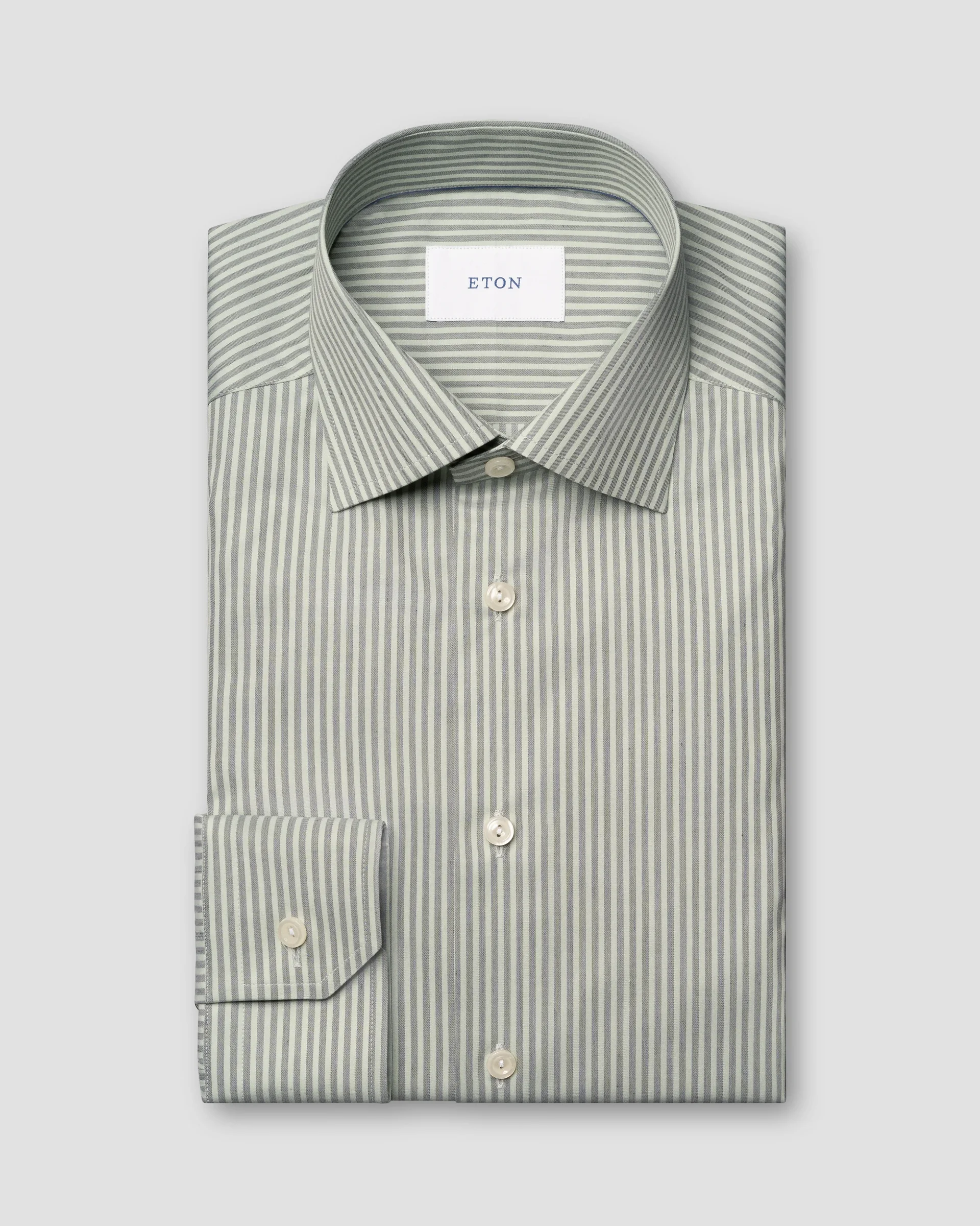Eton Stripe Fine Twill Shirt | Slim fit | Storlek  41