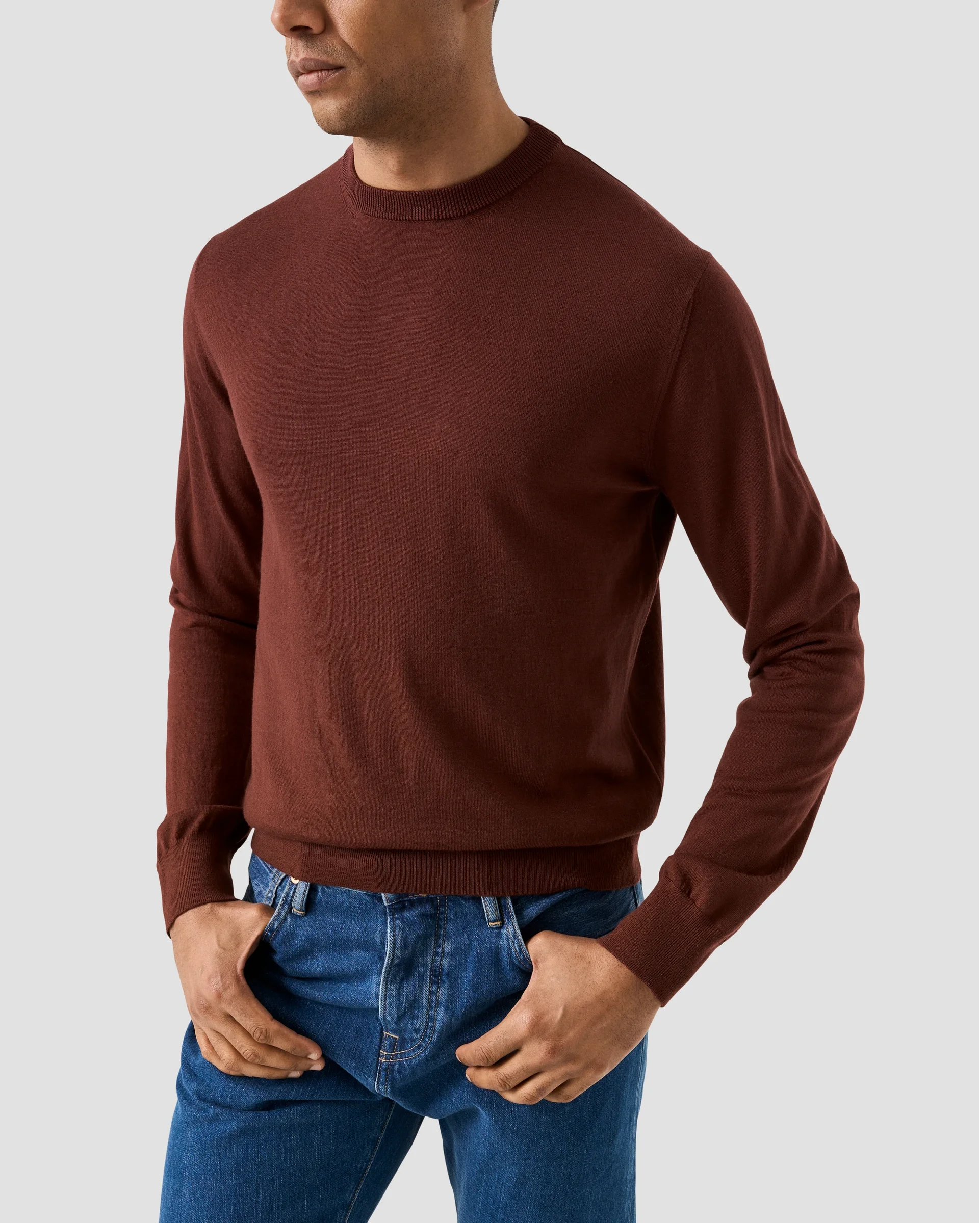 Eton Knit Crew Neck | Regular Fit | Size  XS