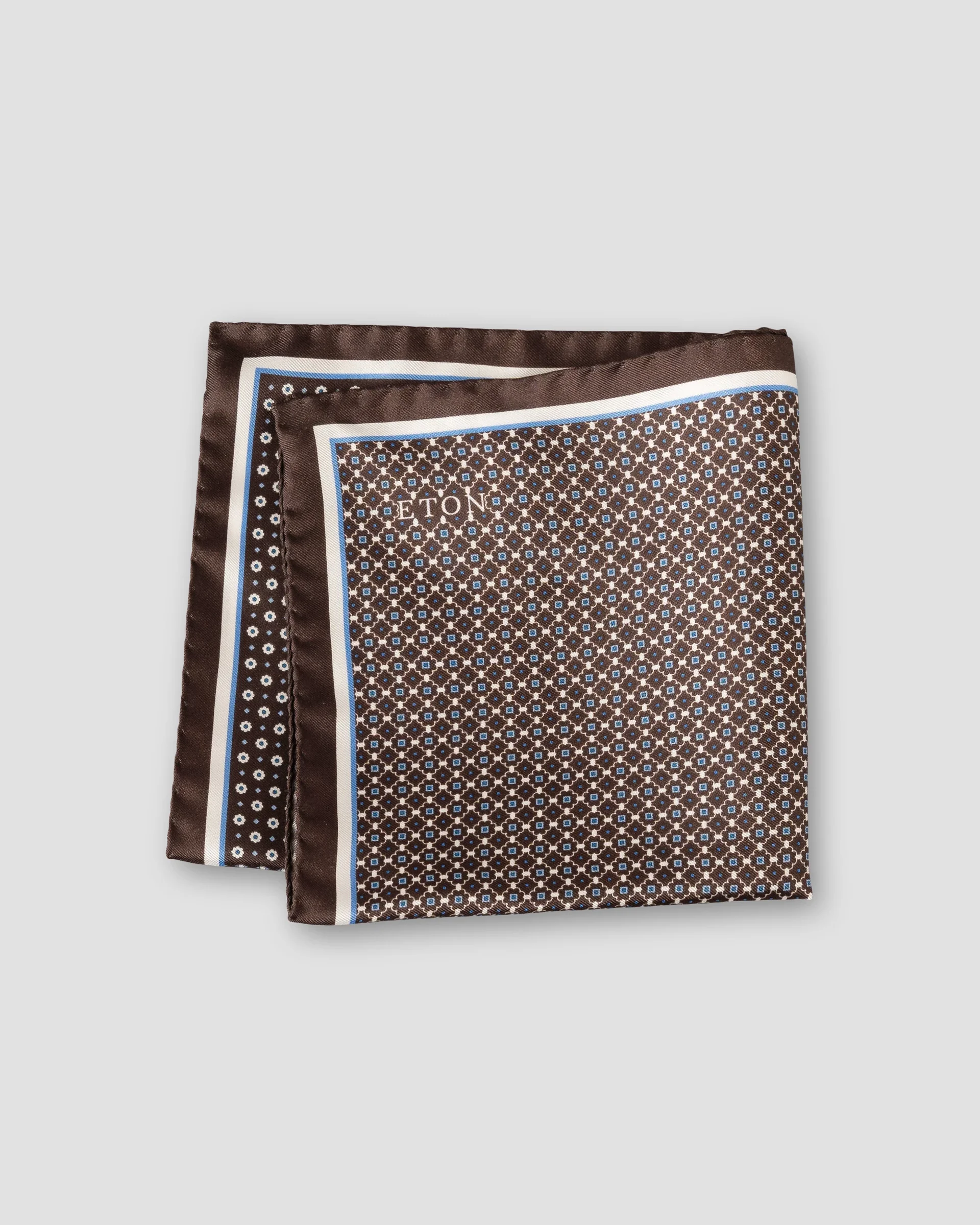 Eton Four Sided Silk Pocket Square