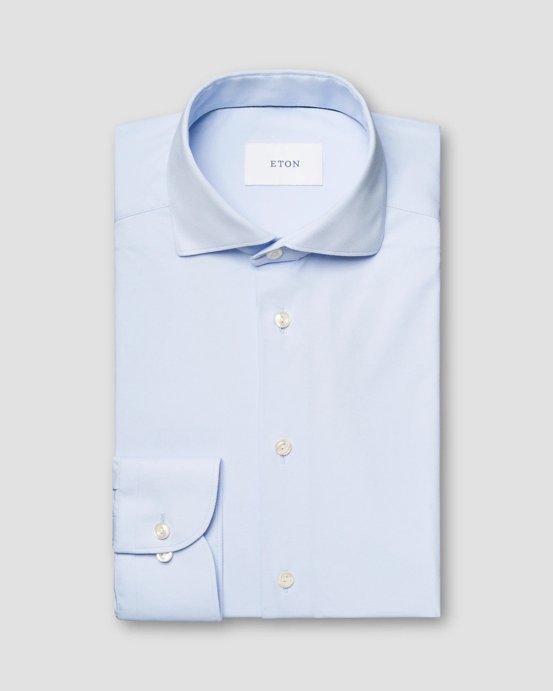 Eton Structured Four-Way Stretch Shirt | Slim fit | Size  38
