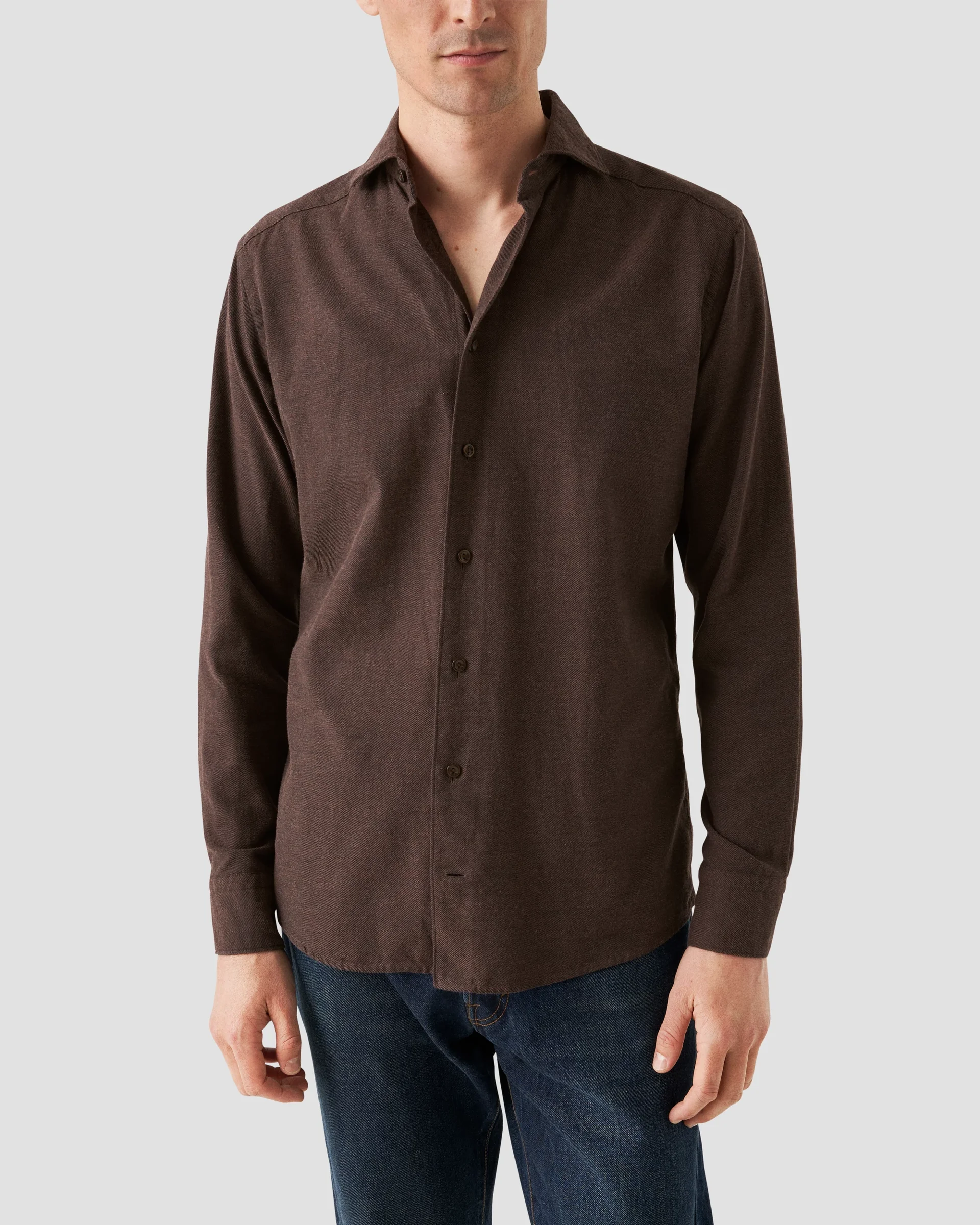 Eton Flannel Shirt | Slim fit | Size  38
