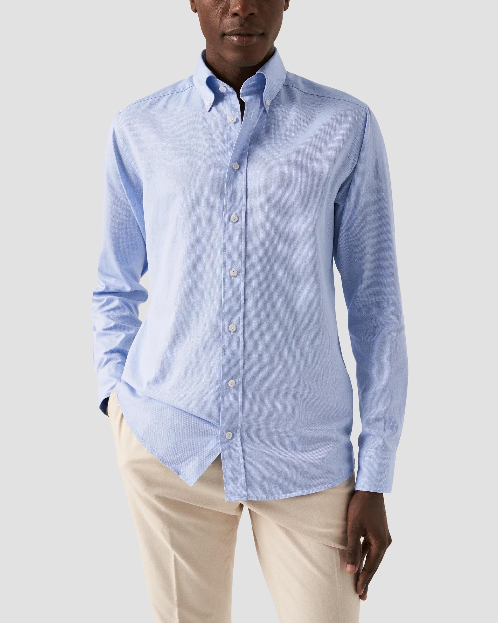 Eton Light Blue Royal Oxford Shirt | Slim fit | Size  37