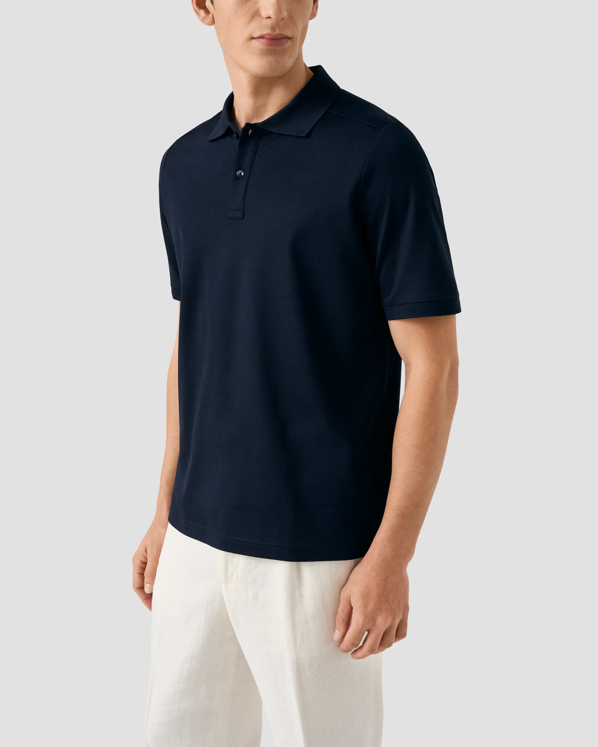 Eton Piqué Polo Shirt | Regular Fit | Size  M