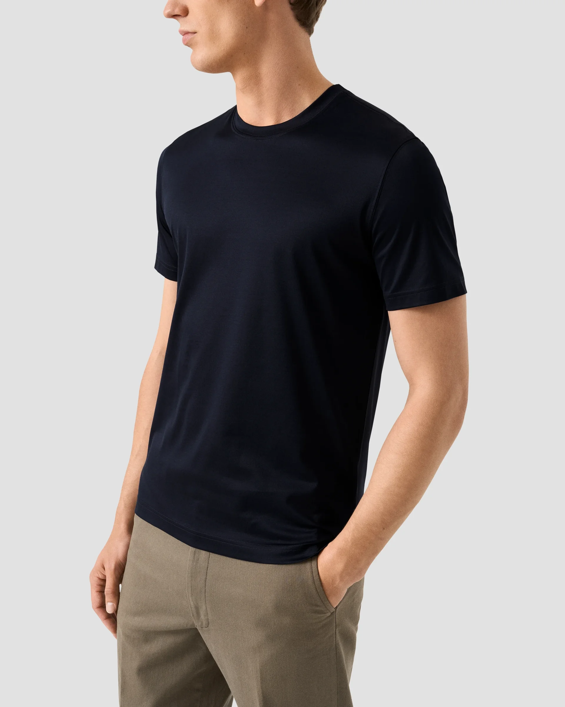 Eton Solid Filo Di Scozia T-shirt | Size  XS