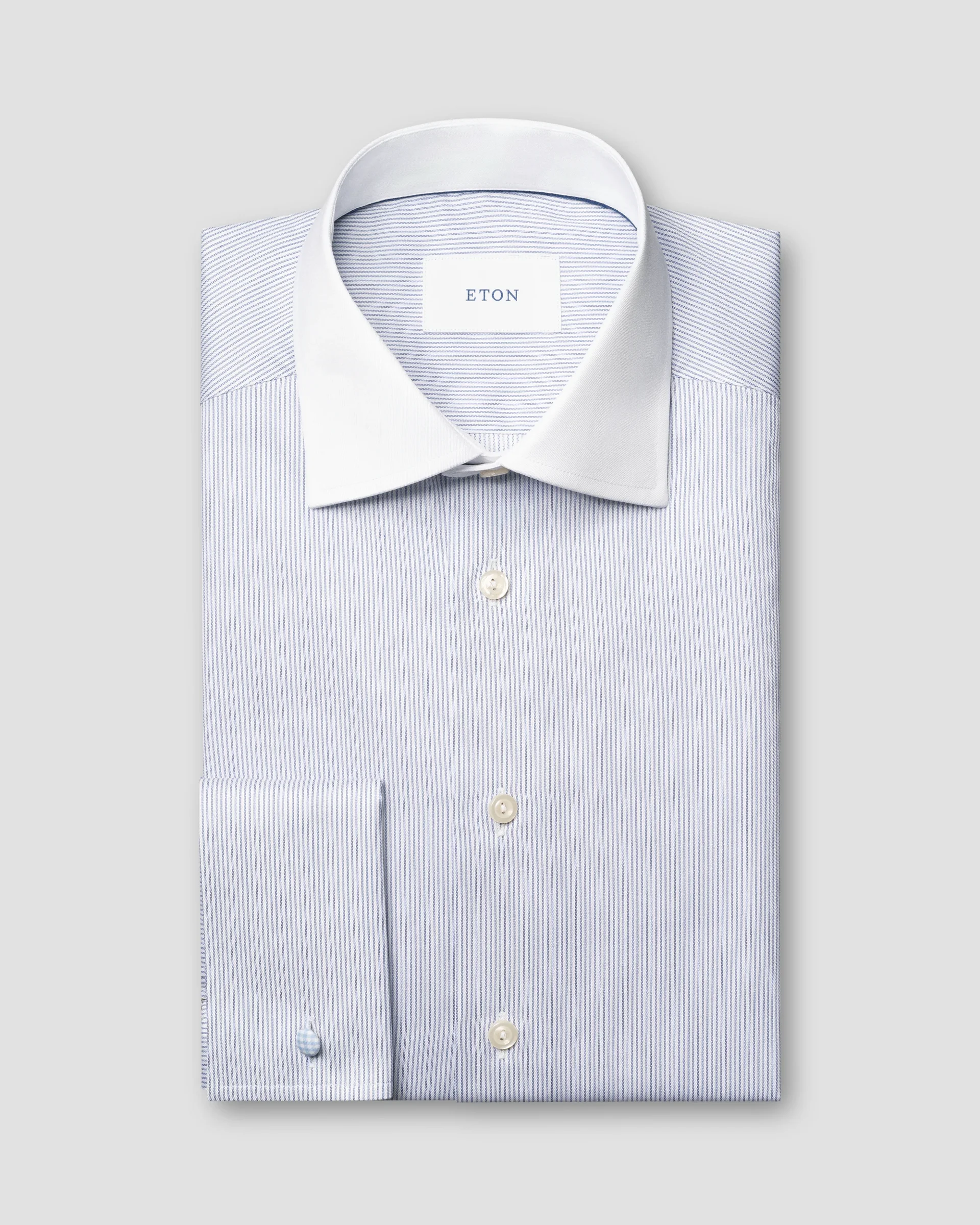 Eton Fine Striped Signature Twill Dress Shirt | Slim fit | Size  38