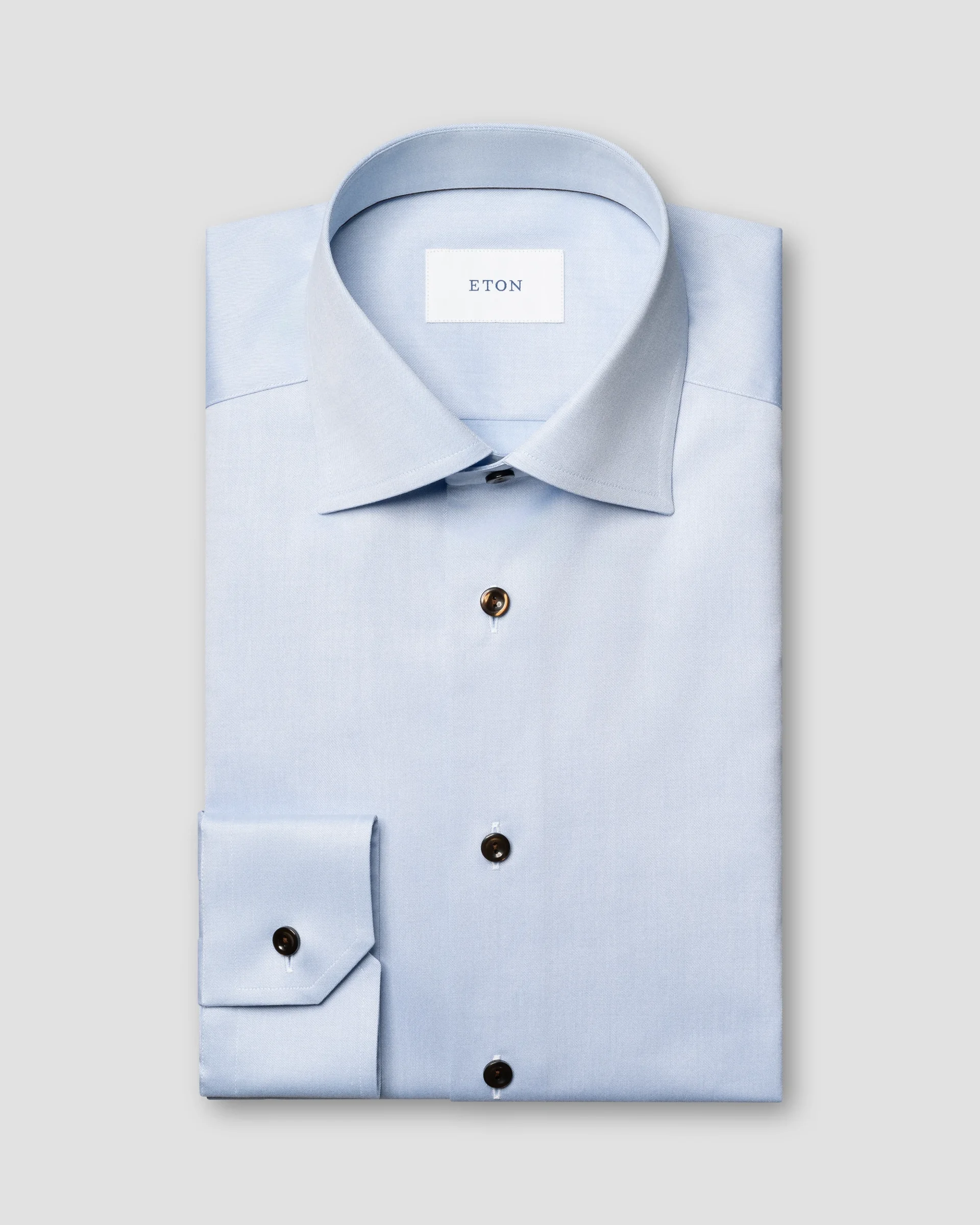 Eton Solid Signature Twill Dress Shirt | Contemporary fit | Size  40