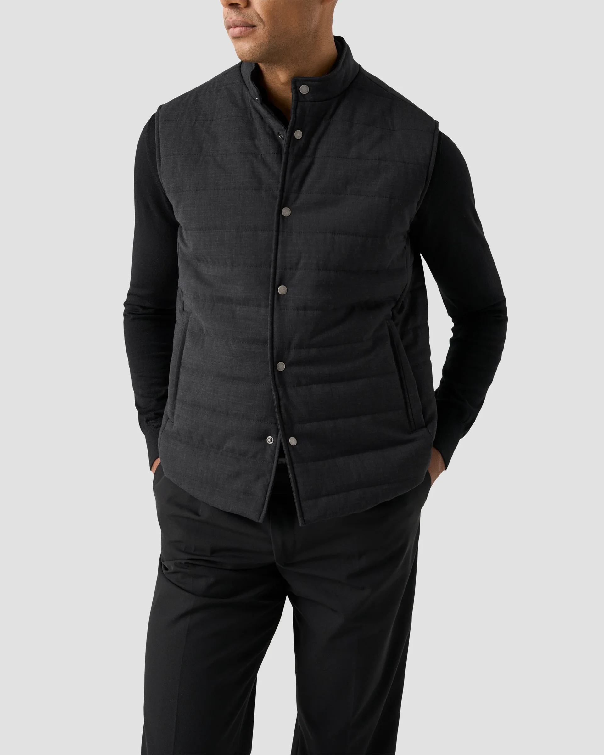 Eton Gilet Matelassé En Laine | Size M