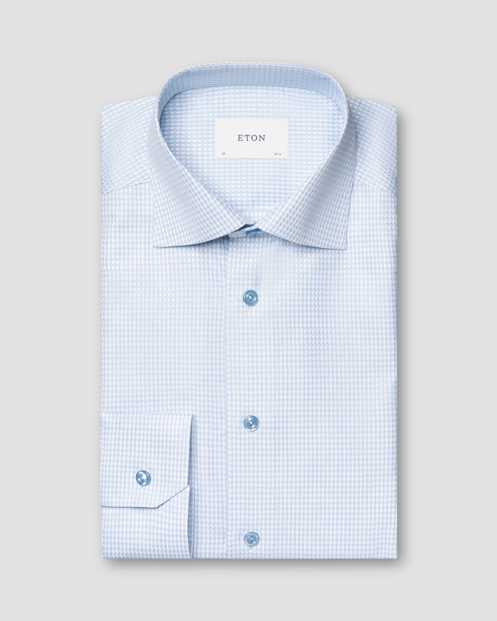 Eton Check Signature Dobby Shirt | Contemporary fit | Size  44
