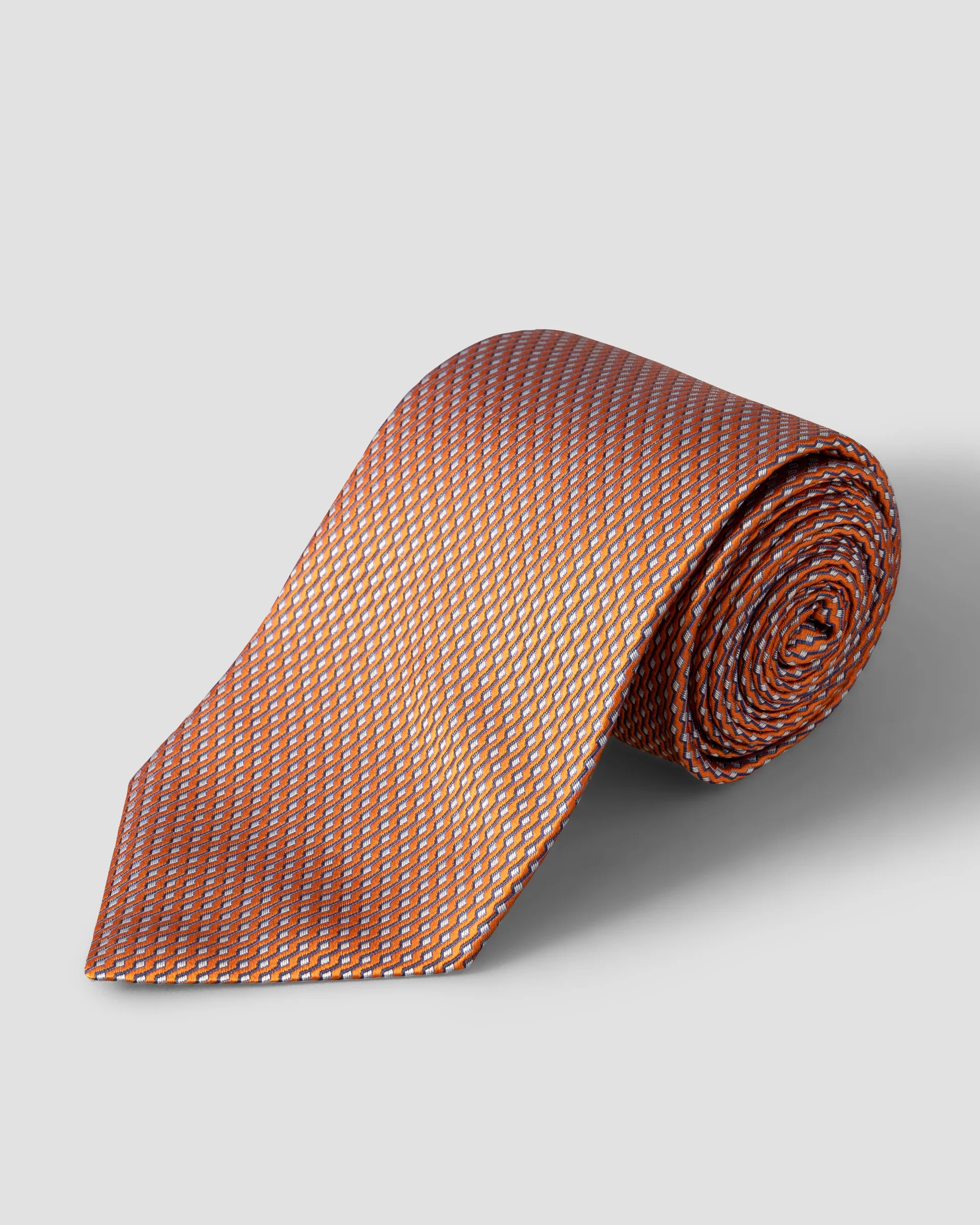 Eton Geometric Silk Tie