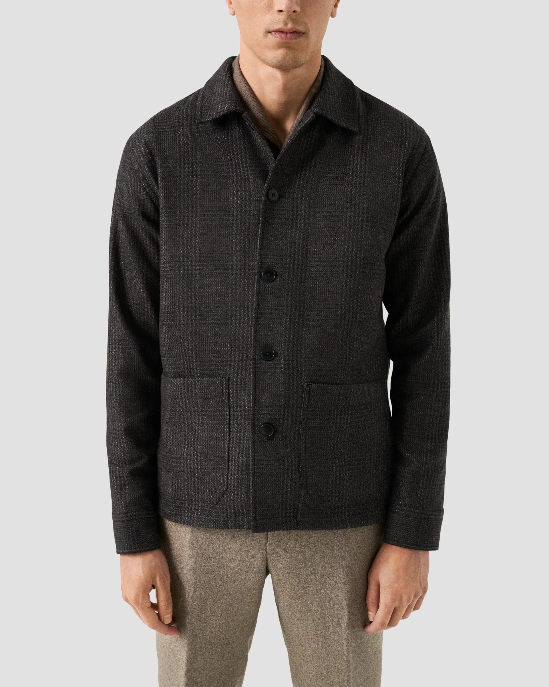Eton Check Chore Jacket | Relaxed fit | Size  XS