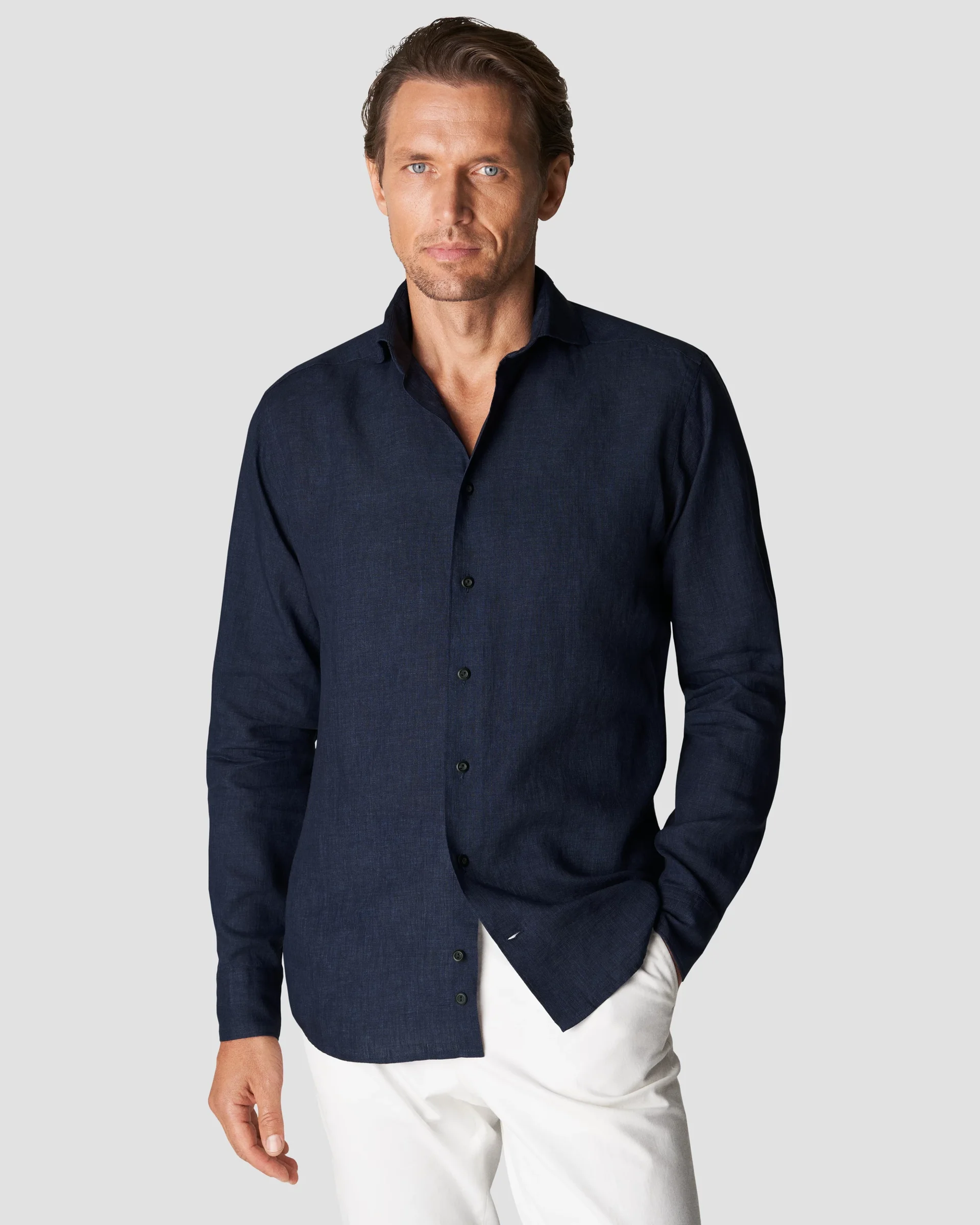 Eton Linen Shirt | Contemporary fit | Size  44