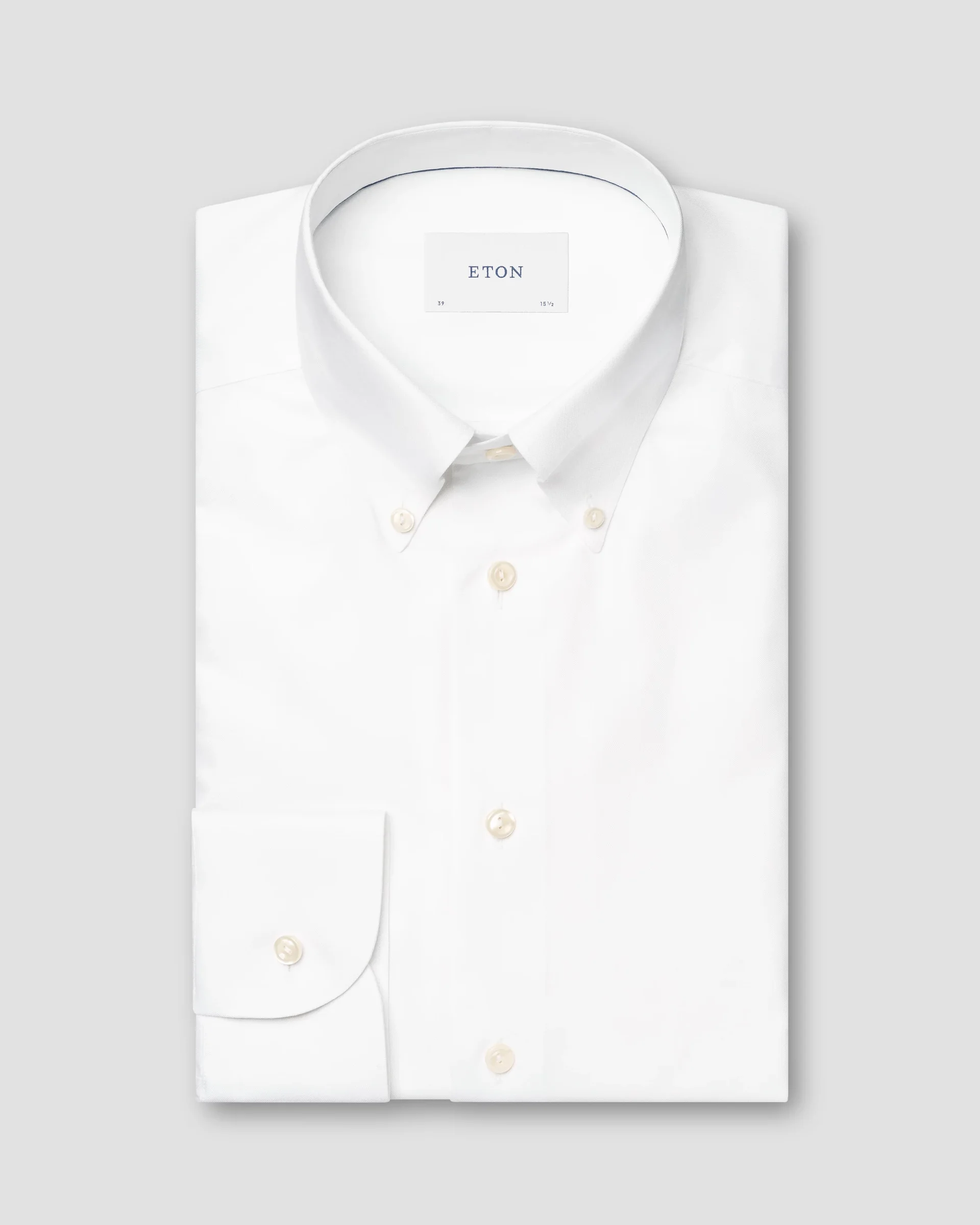 Eton Solid Wrinkle Resistant Oxford | Slim fit | Size  44