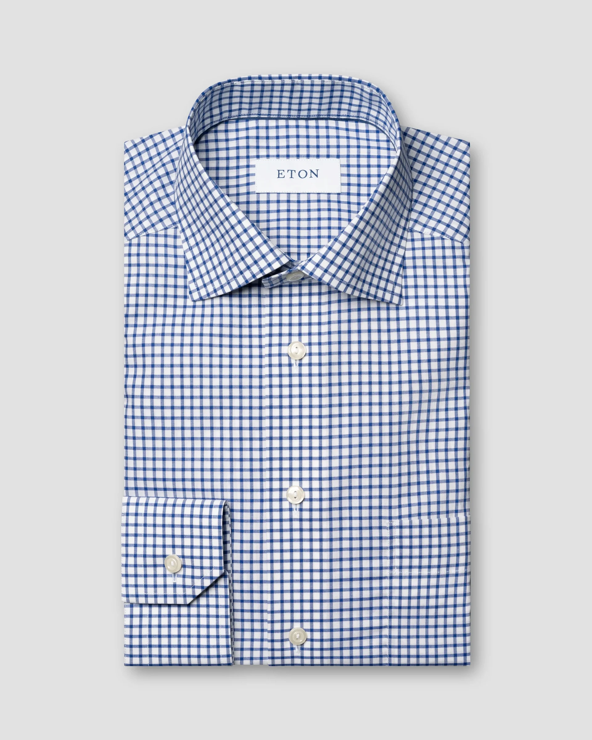 Eton Check Fine Twill Shirt | Classic  fit | Storlek  41