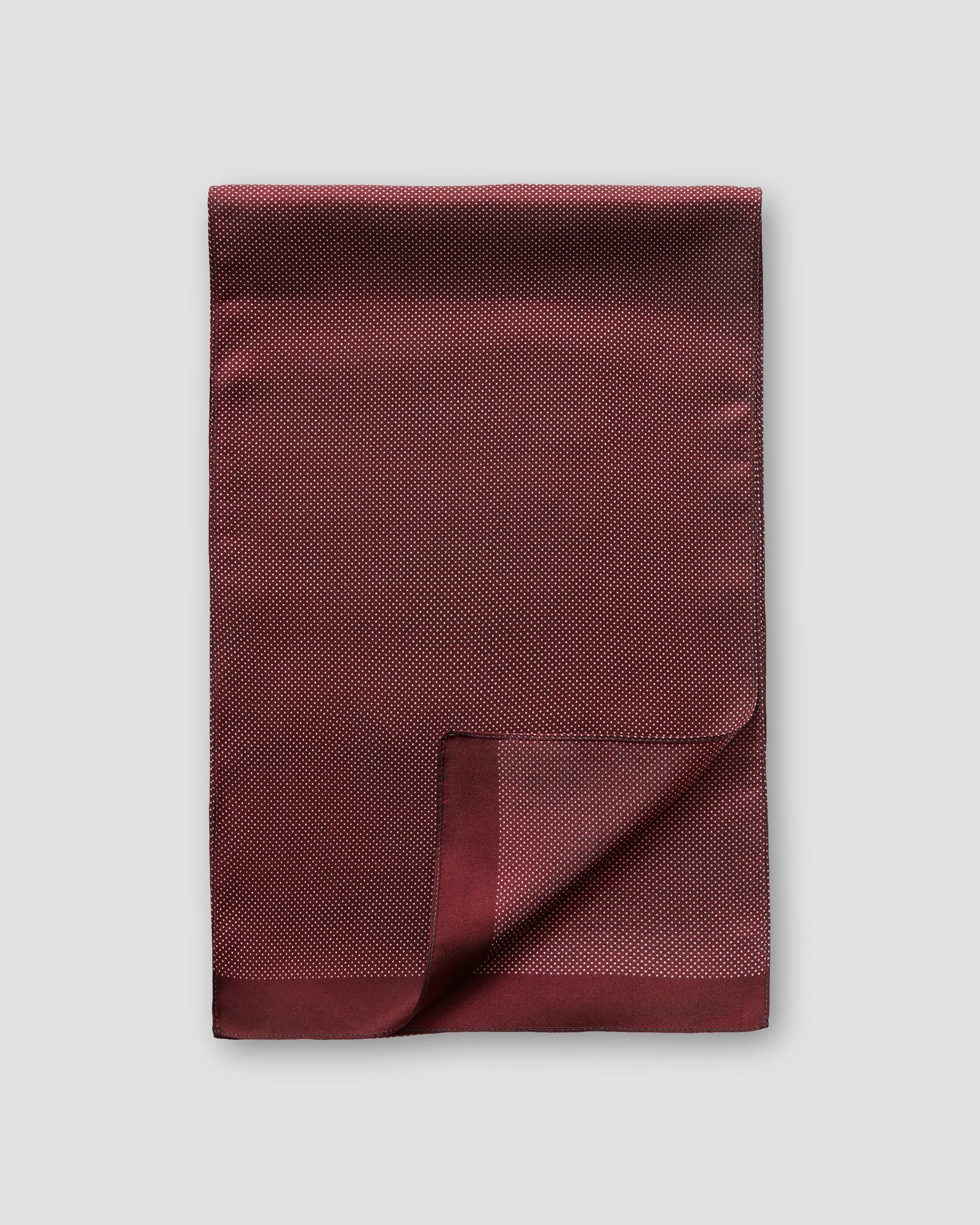 Eton Röd Siden Scarf | Storlek  One Size