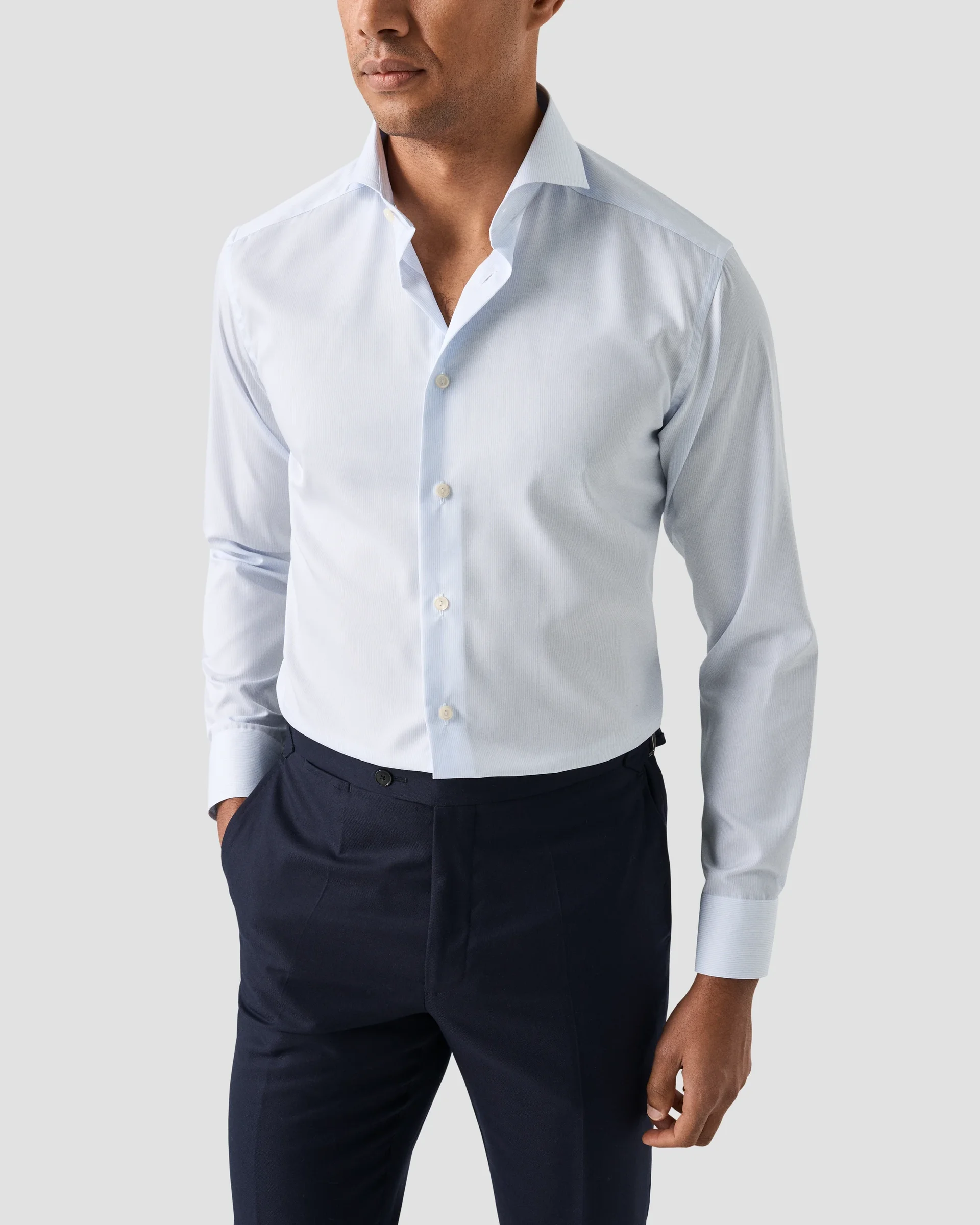 Eton Fine Striped Twill Shirt | Slim fit | Size  41