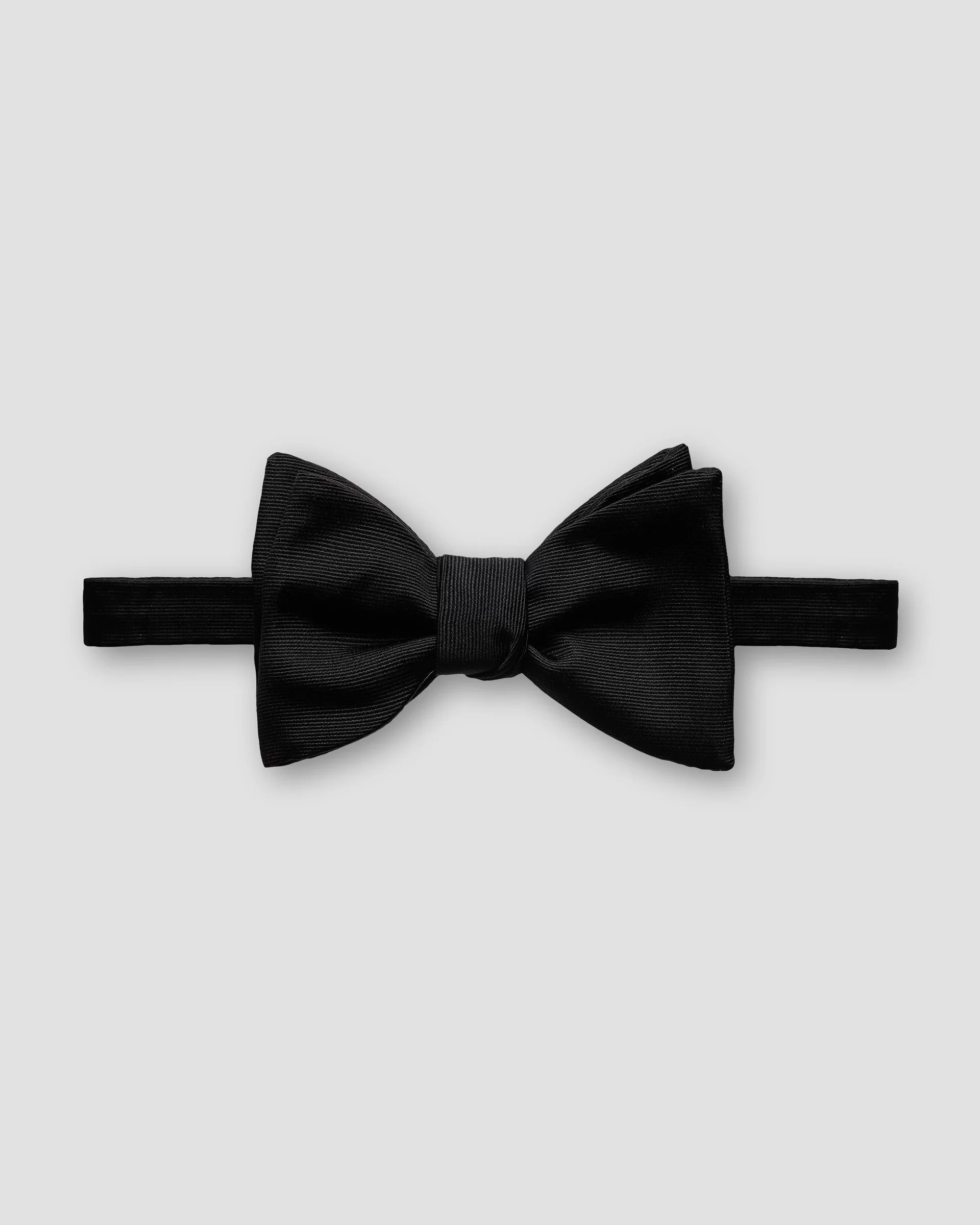Eton Black Bow Tie – Self Tied